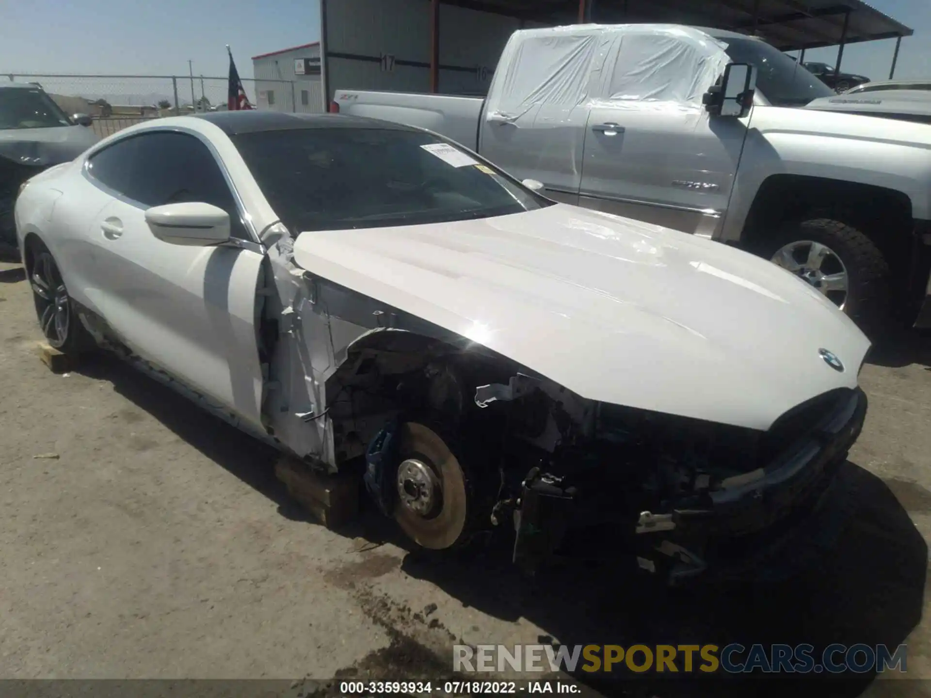 1 Photograph of a damaged car WBABC4C51KBJ35815 BMW 8 SERIES 2019