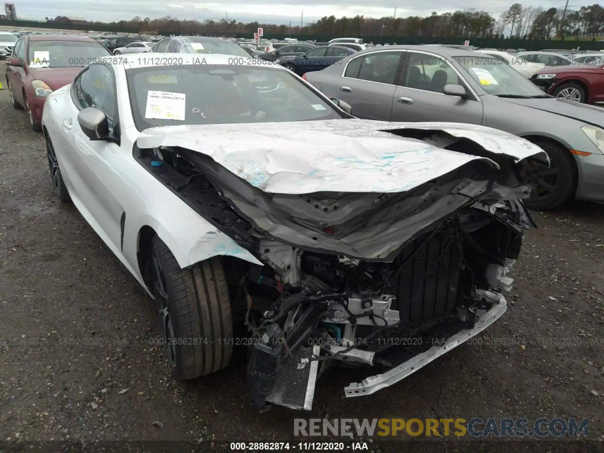 6 Photograph of a damaged car WBABC4C54KBU96312 BMW 8 SERIES 2019