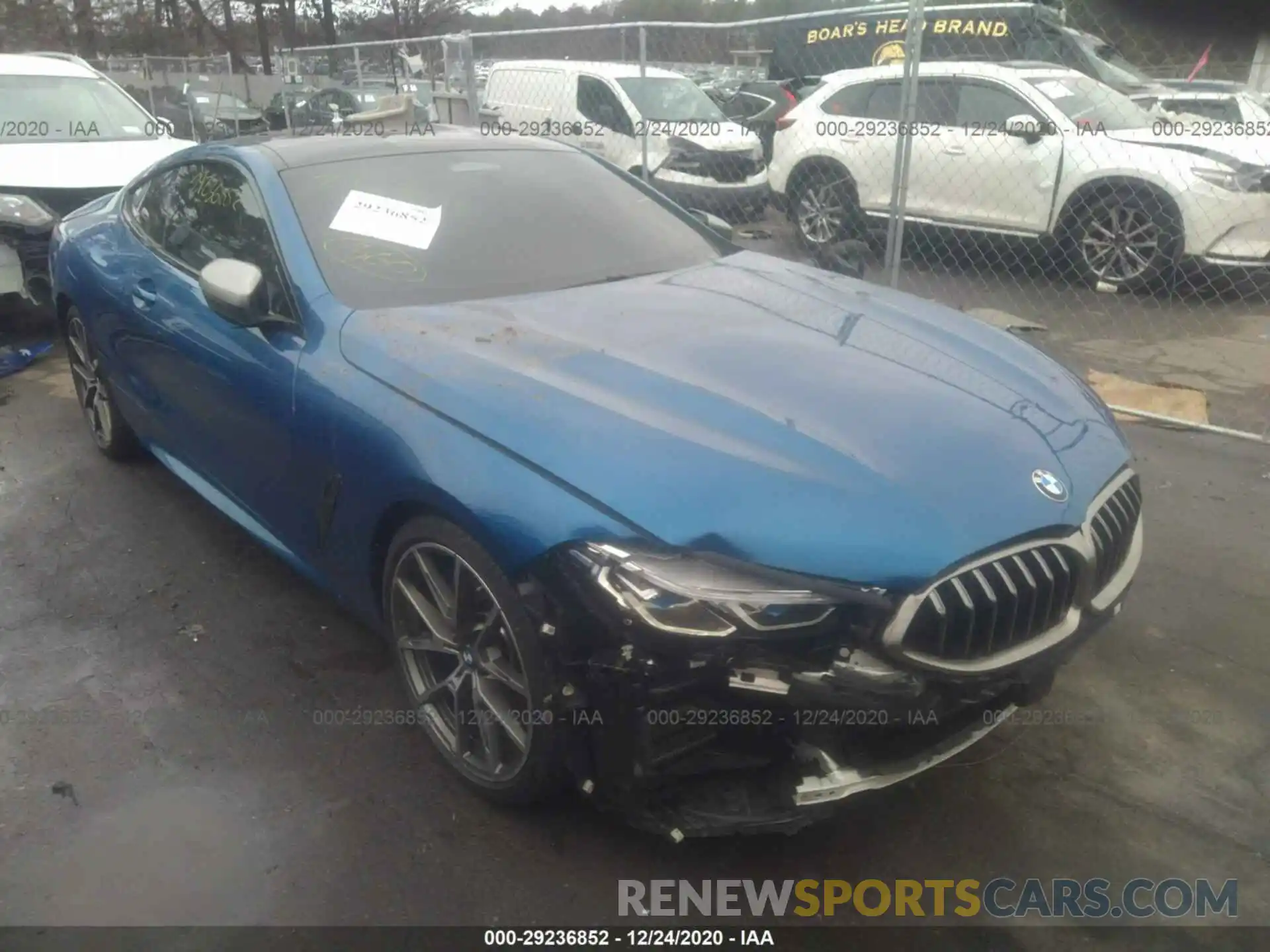 1 Фотография поврежденного автомобиля WBABC4C55KBJ35686 BMW 8 SERIES 2019