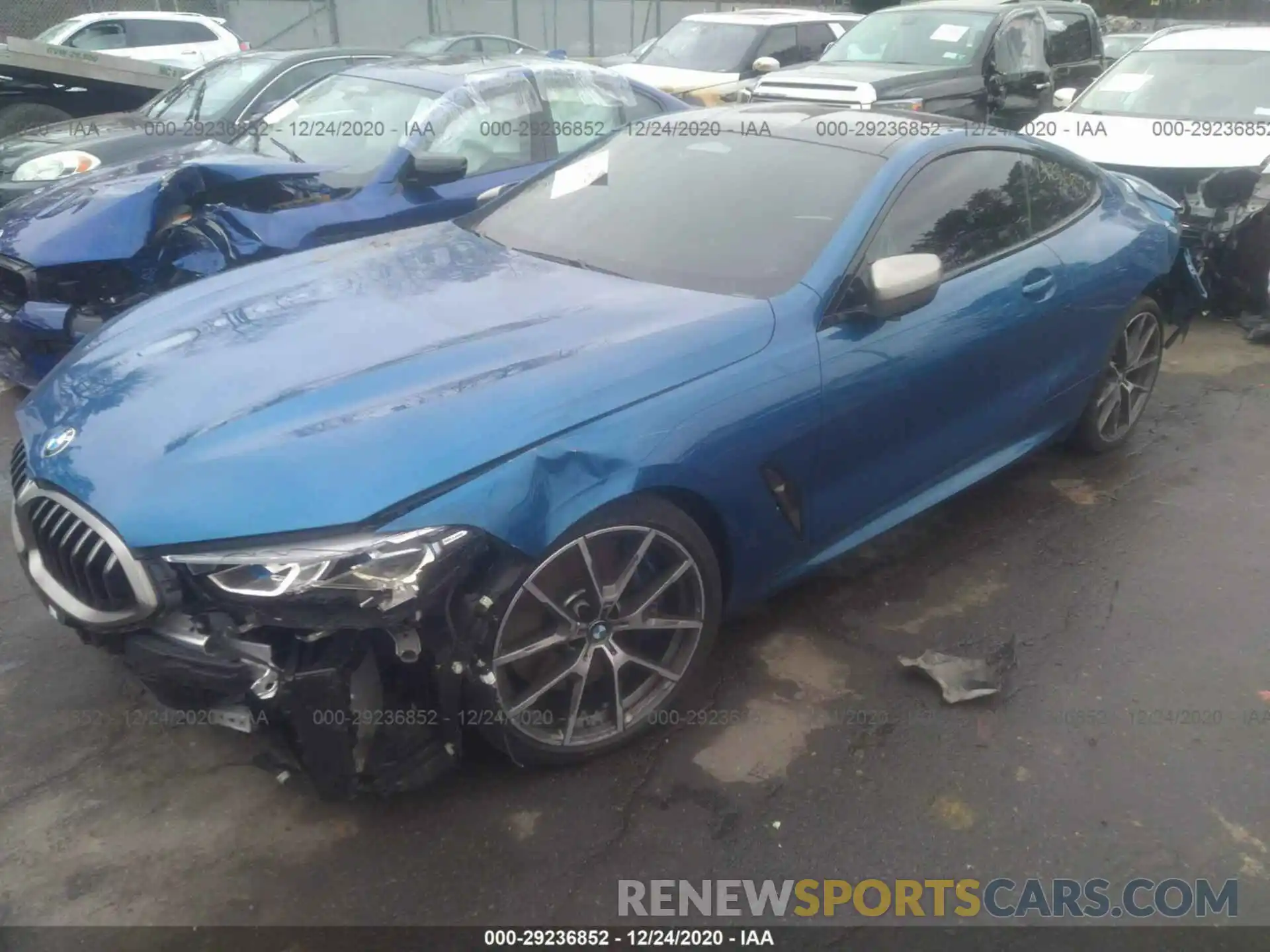 2 Photograph of a damaged car WBABC4C55KBJ35686 BMW 8 SERIES 2019