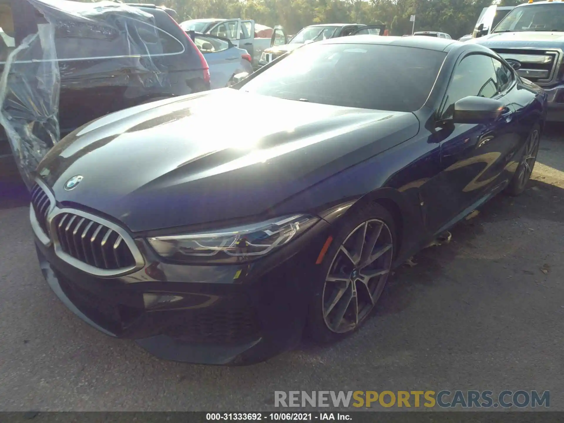 2 Photograph of a damaged car WBABC4C55KBU95413 BMW 8 SERIES 2019