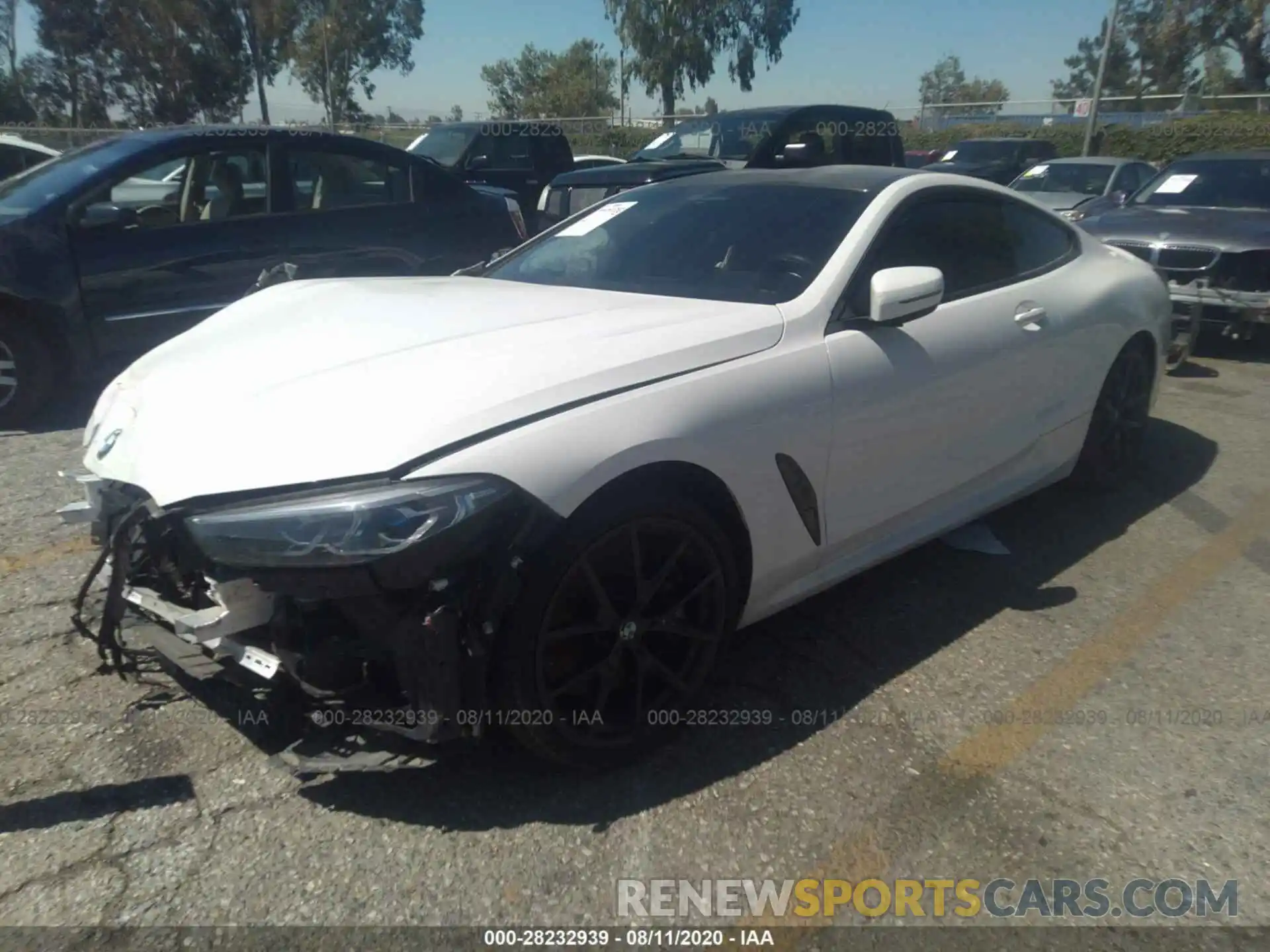 2 Photograph of a damaged car WBABC4C57KBJ35530 BMW 8 SERIES 2019