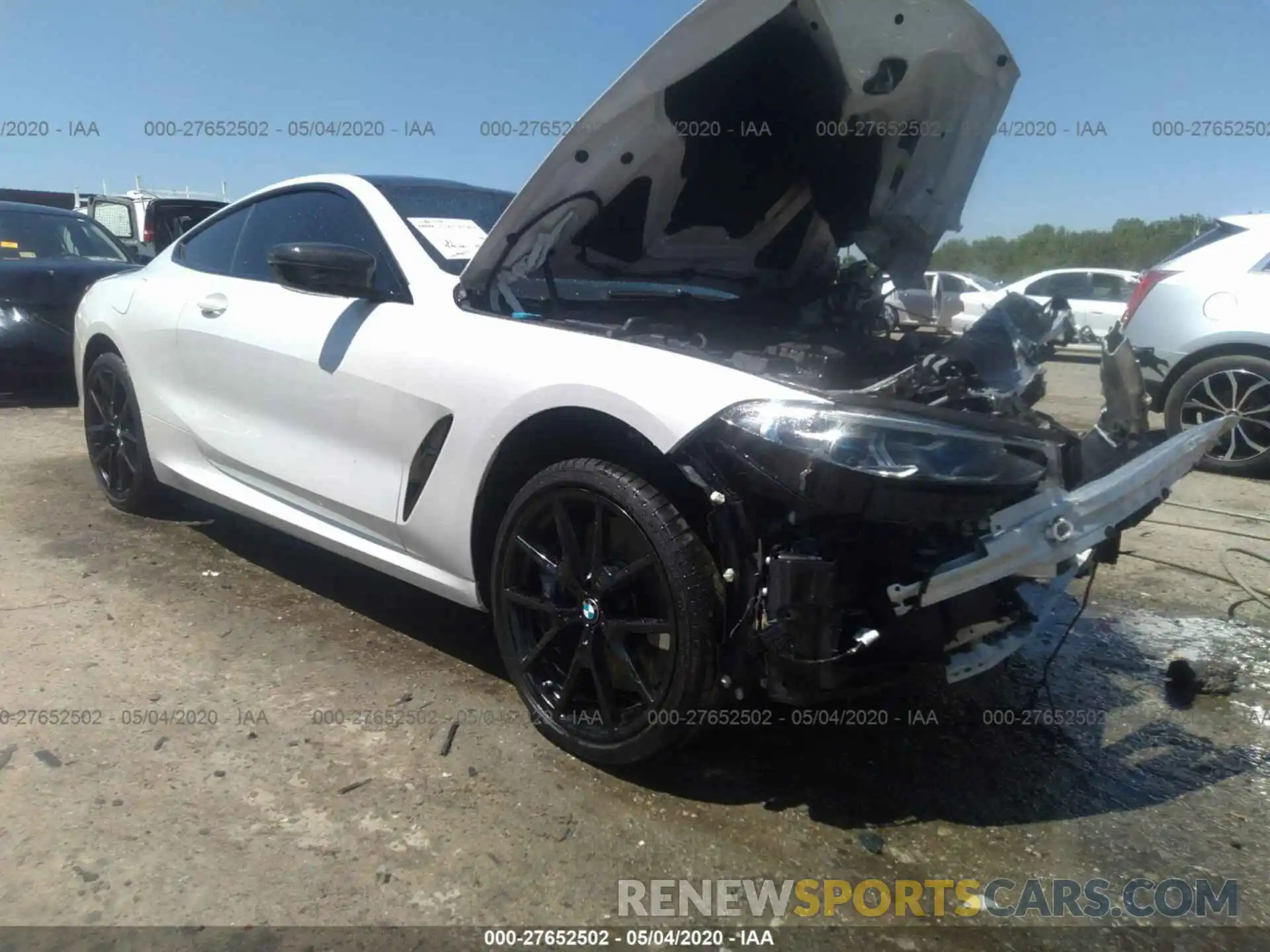 1 Фотография поврежденного автомобиля WBABC4C59KBU96256 BMW 8 SERIES 2019