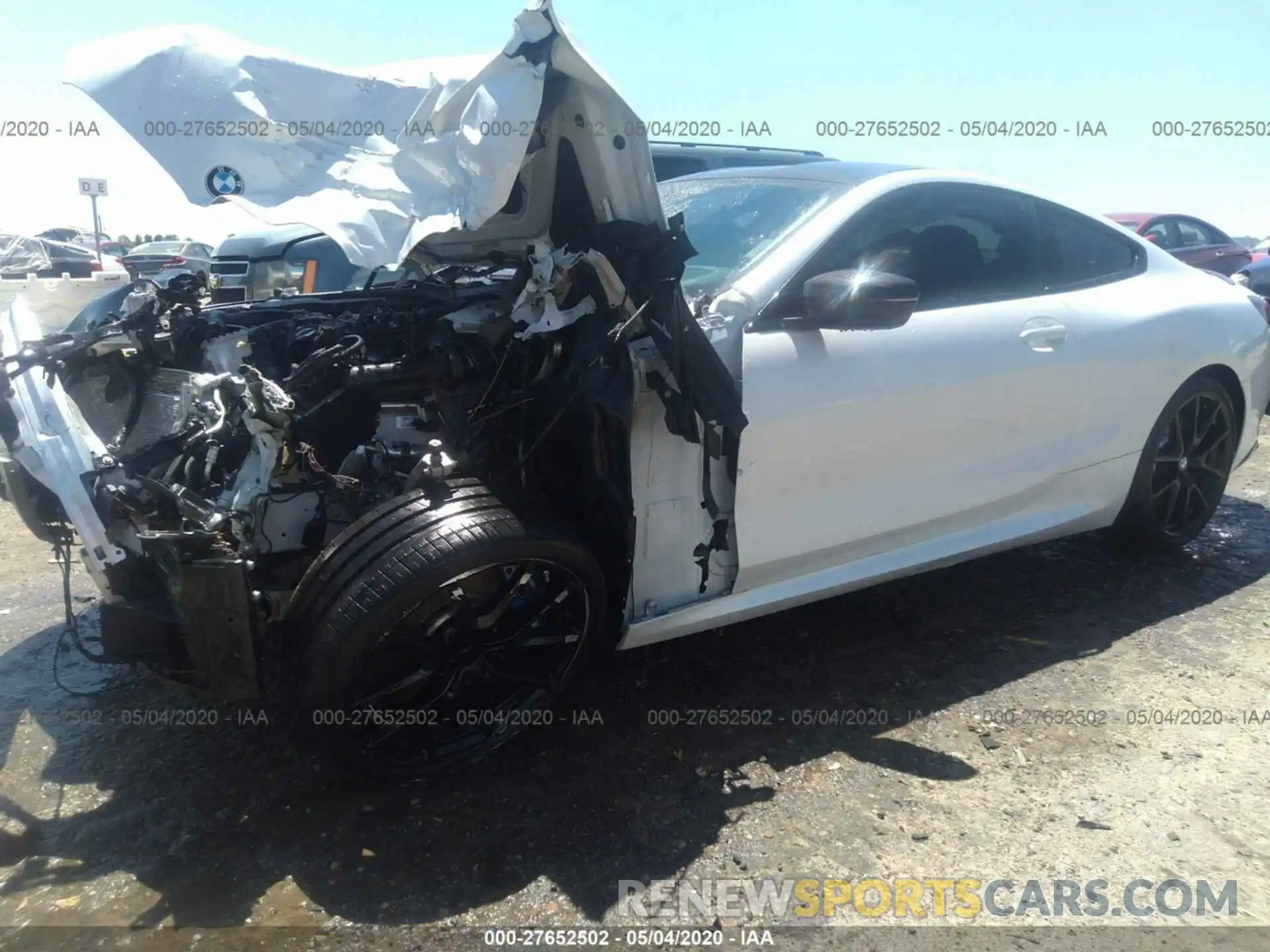 2 Фотография поврежденного автомобиля WBABC4C59KBU96256 BMW 8 SERIES 2019
