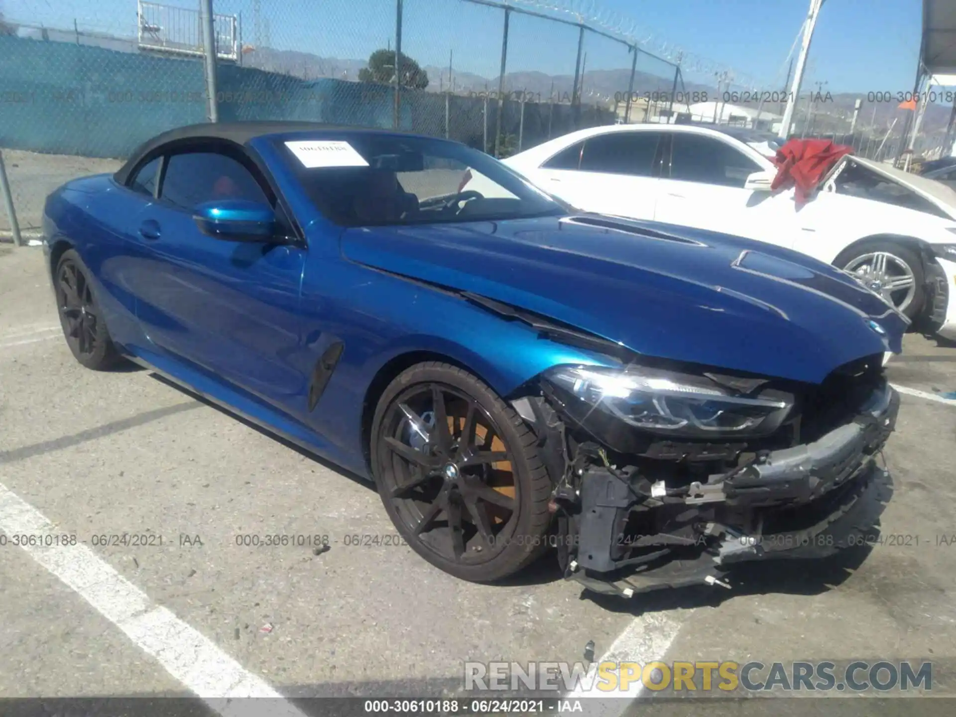 1 Photograph of a damaged car WBAFY4C53KBX39563 BMW 8 SERIES 2019