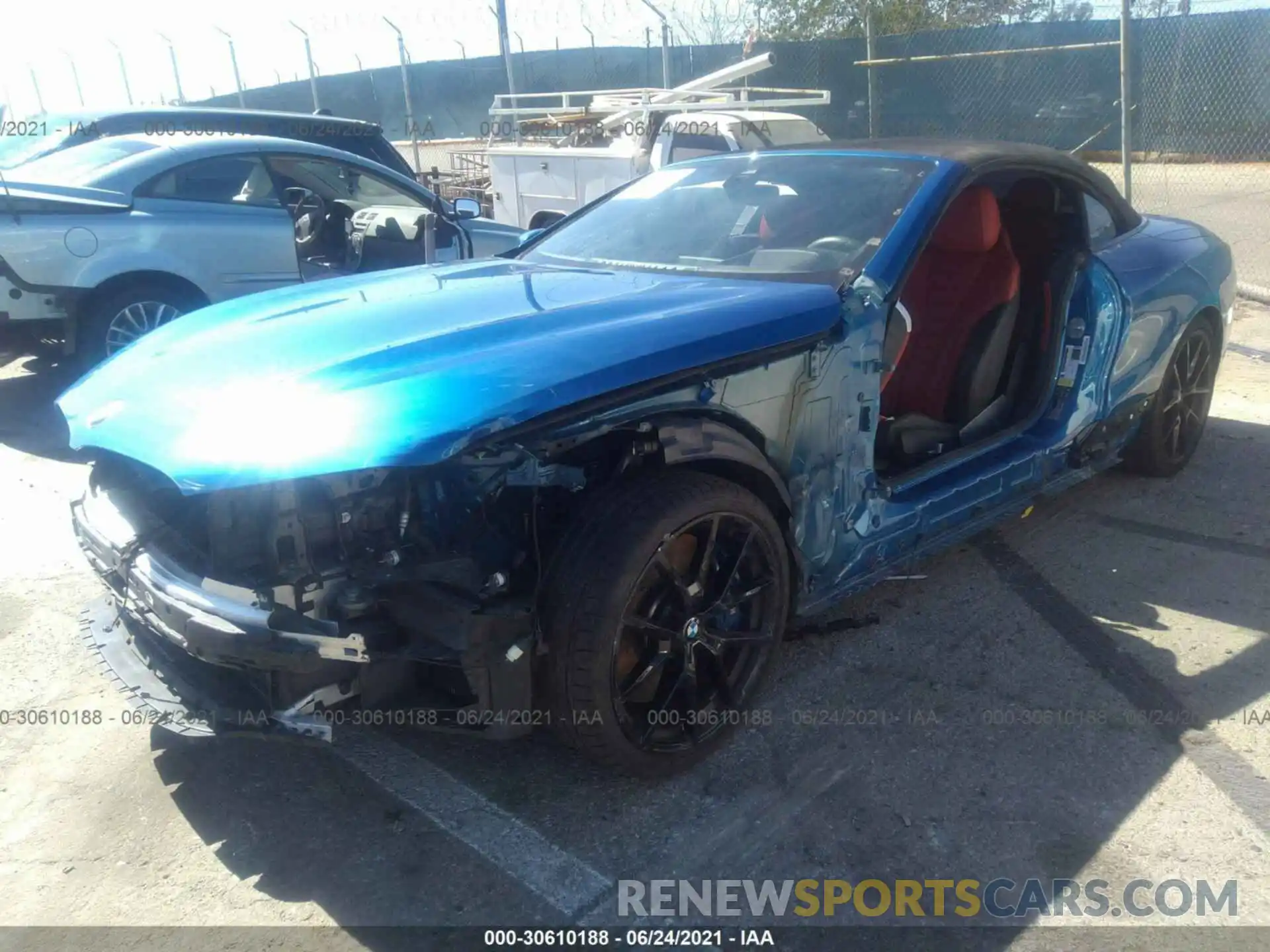 2 Photograph of a damaged car WBAFY4C53KBX39563 BMW 8 SERIES 2019