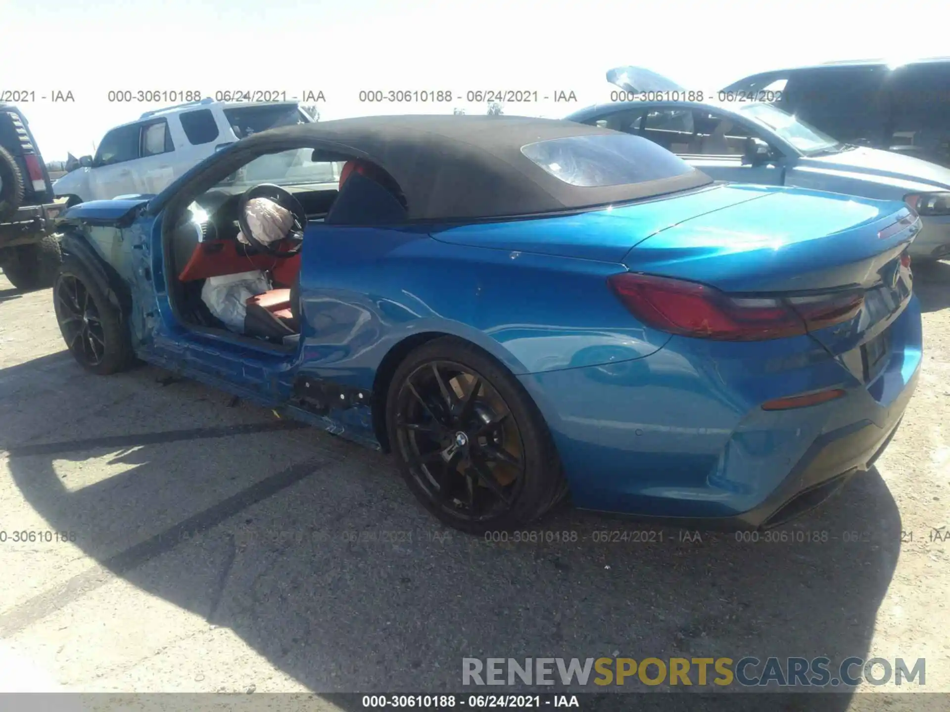 3 Photograph of a damaged car WBAFY4C53KBX39563 BMW 8 SERIES 2019