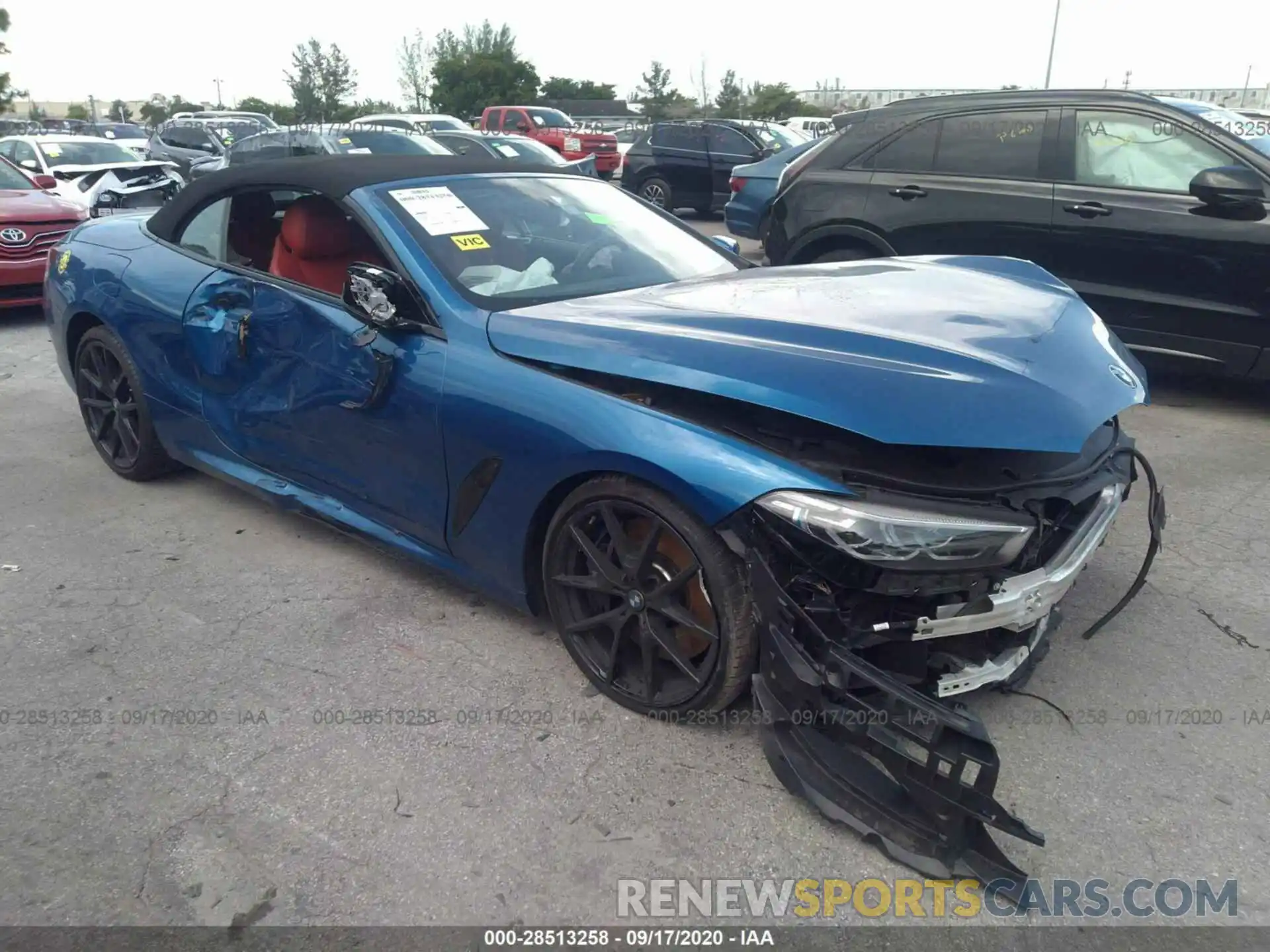 1 Photograph of a damaged car WBAFY4C56KBX38908 BMW 8 SERIES 2019