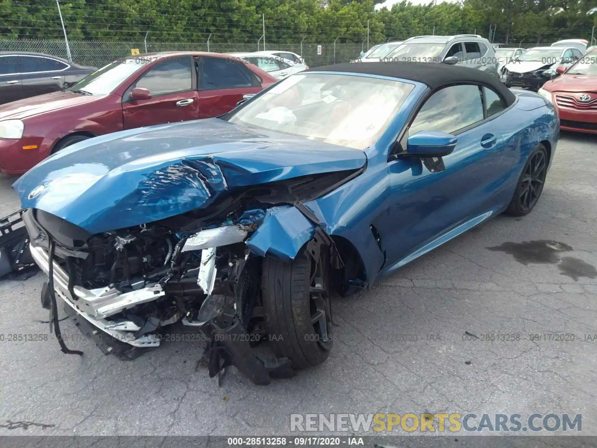 2 Photograph of a damaged car WBAFY4C56KBX38908 BMW 8 SERIES 2019