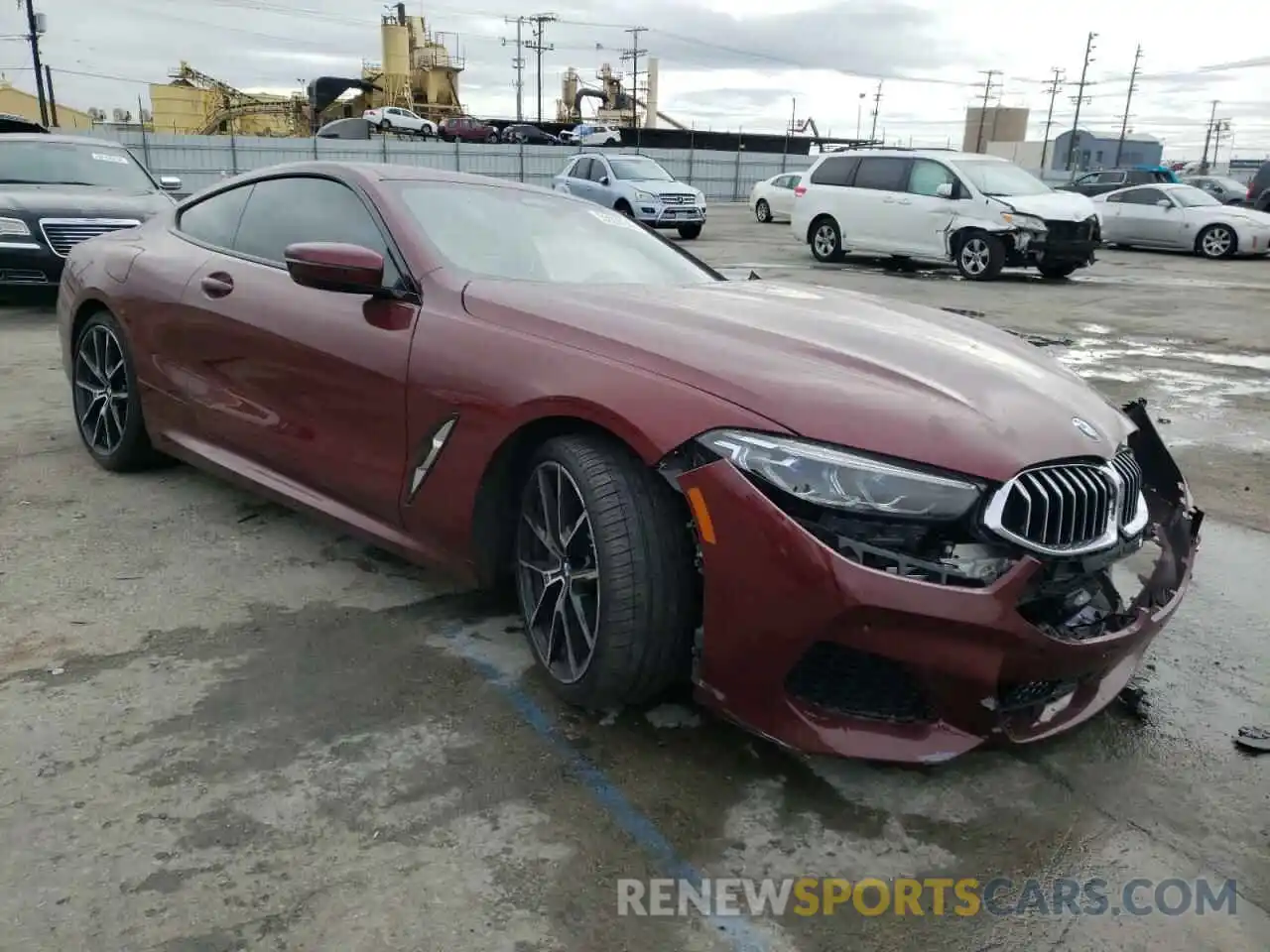 1 Photograph of a damaged car WBAAE2C02LCD13664 BMW 8 SERIES 2020