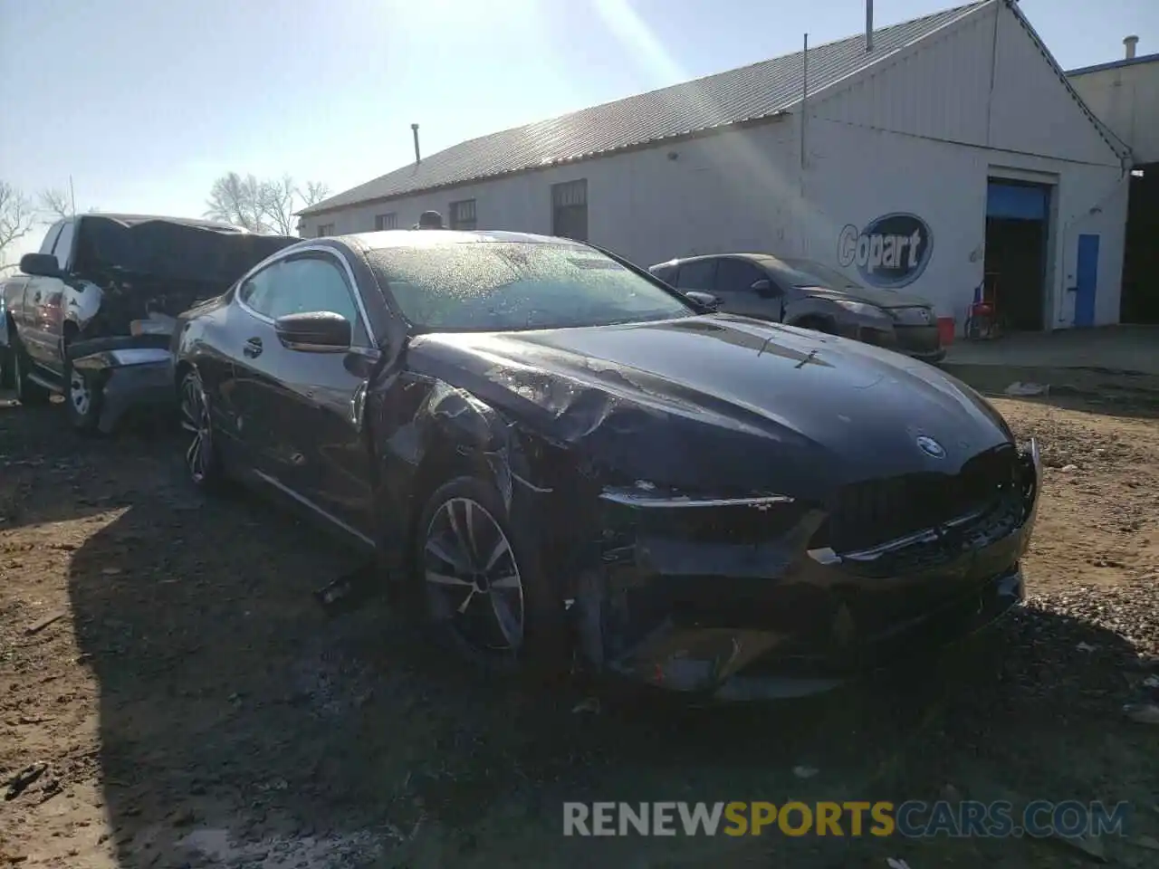 1 Photograph of a damaged car WBAAE4C07LBP63969 BMW 8 SERIES 2020