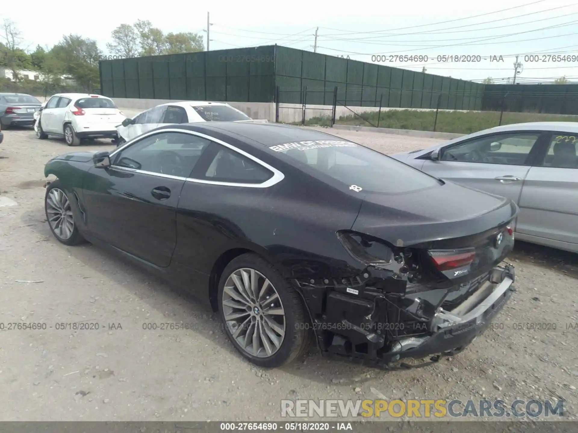 3 Photograph of a damaged car WBAAE4C0XLBP63982 BMW 8 SERIES 2020