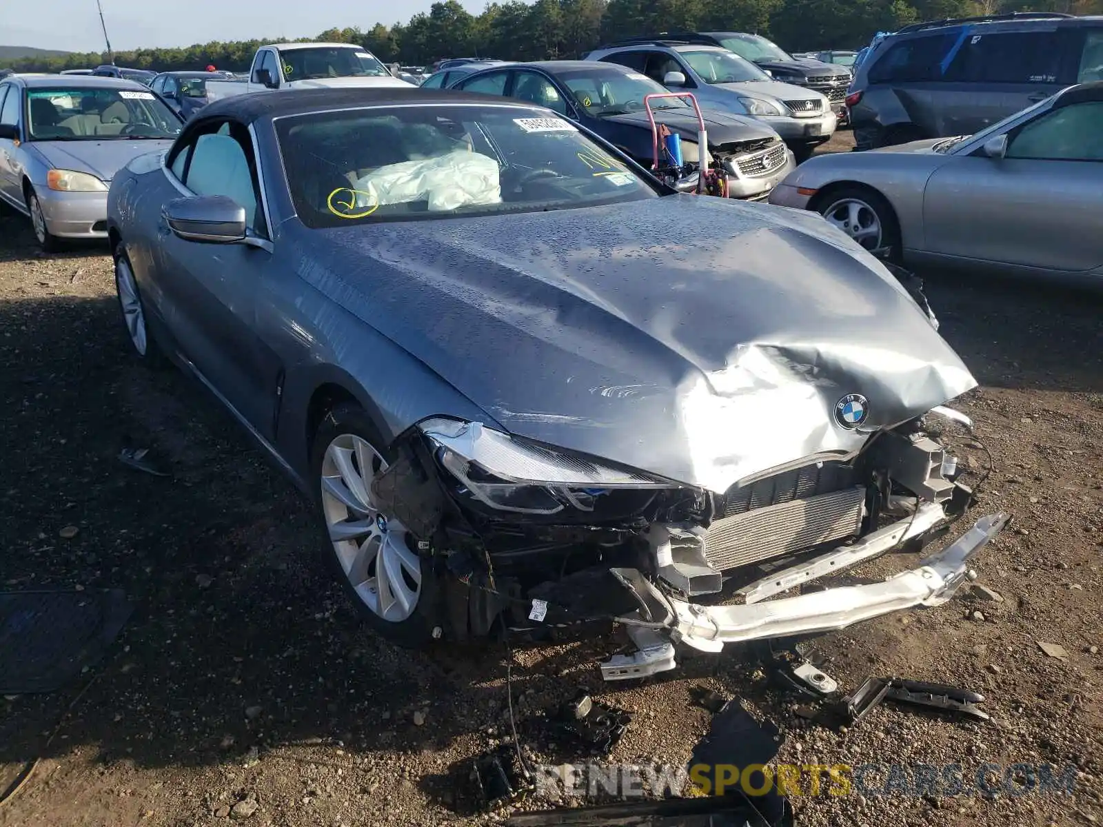 1 Photograph of a damaged car WBADZ4C01LCD01907 BMW 8 SERIES 2020