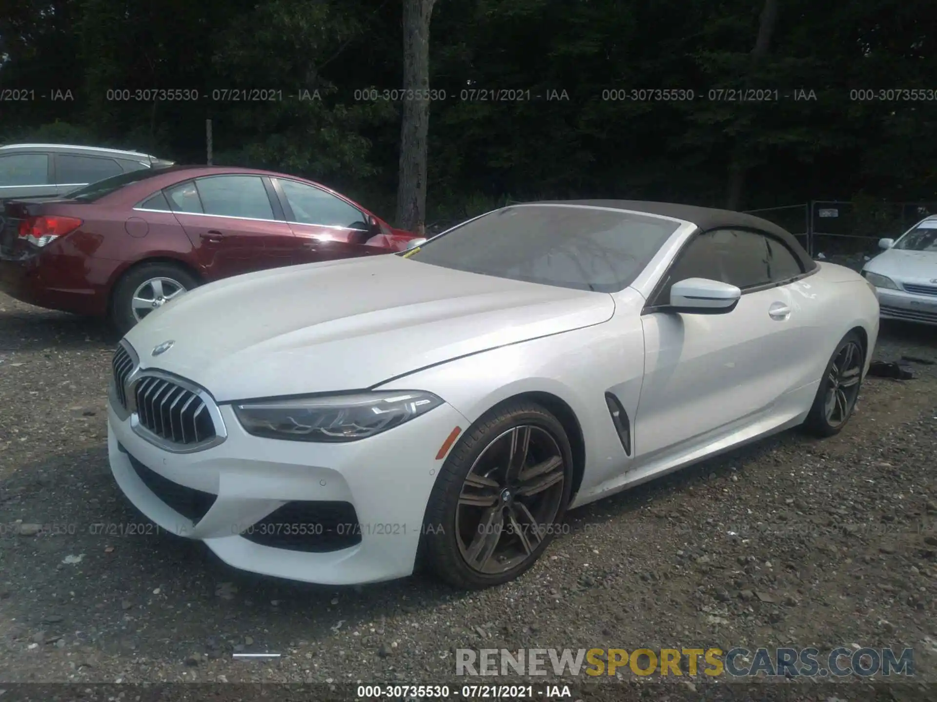 2 Photograph of a damaged car WBADZ4C04LCE17389 BMW 8 SERIES 2020