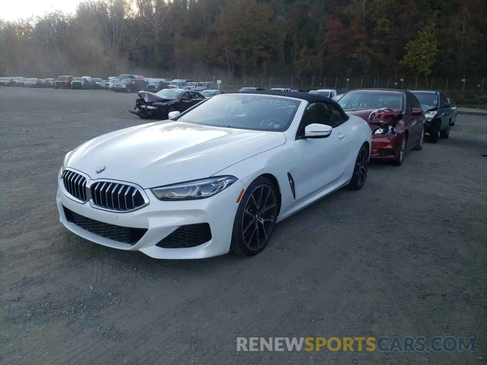 2 Photograph of a damaged car WBADZ4C05LBP68038 BMW 8 SERIES 2020