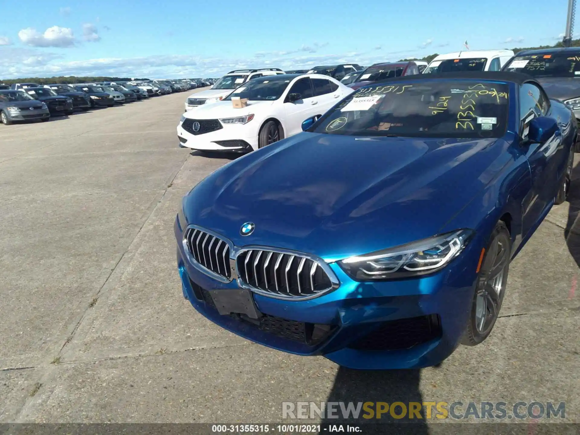 2 Photograph of a damaged car WBADZ4C0XLCE52583 BMW 8 SERIES 2020