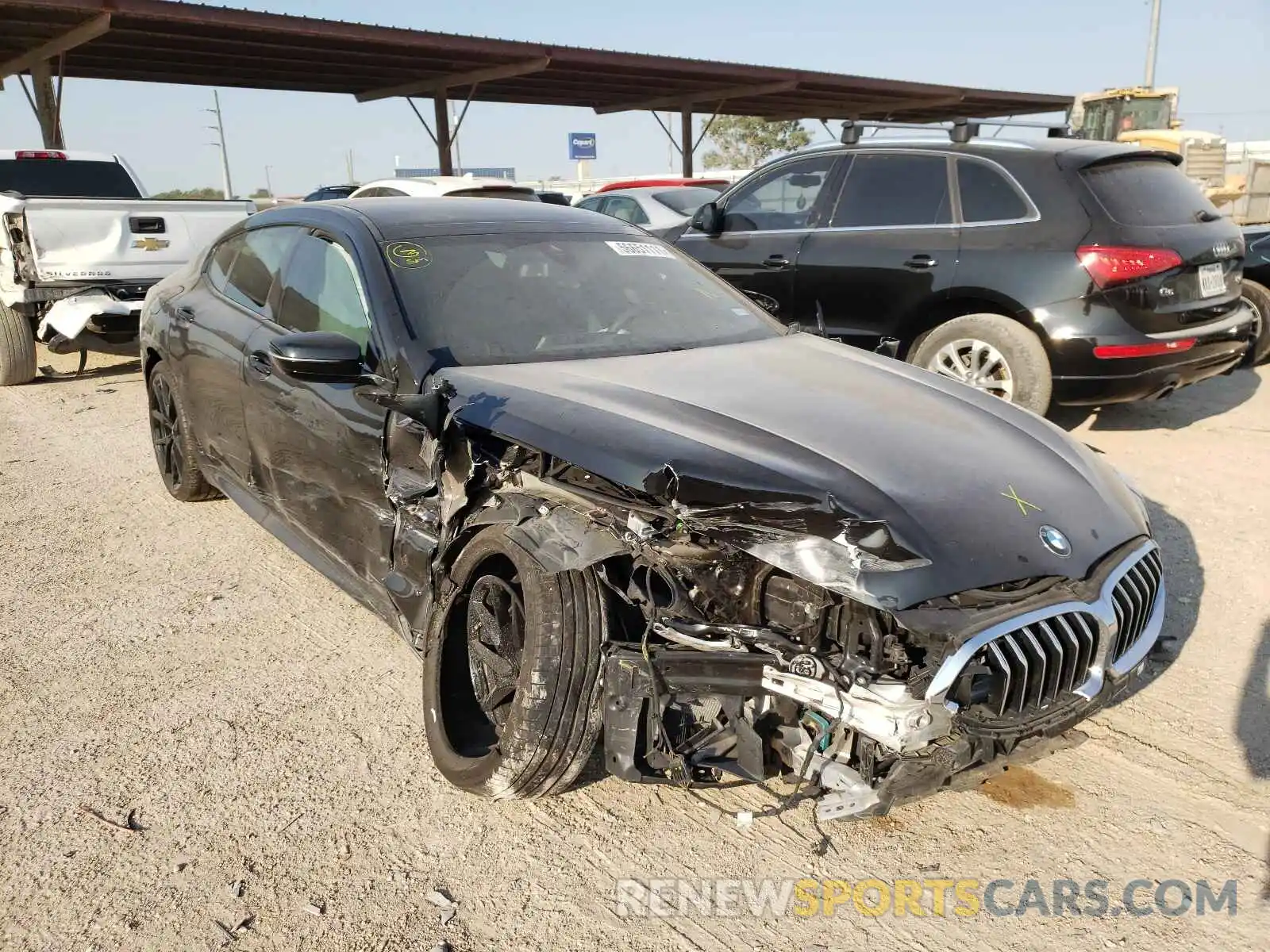 1 Photograph of a damaged car WBAGV2C01LCD82131 BMW 8 SERIES 2020