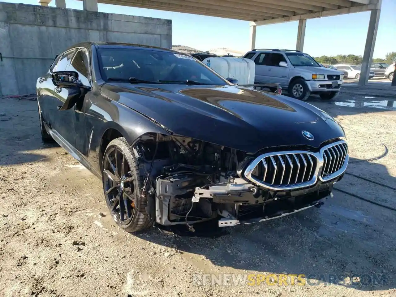 1 Photograph of a damaged car WBAGV2C03LCE26369 BMW 8 SERIES 2020