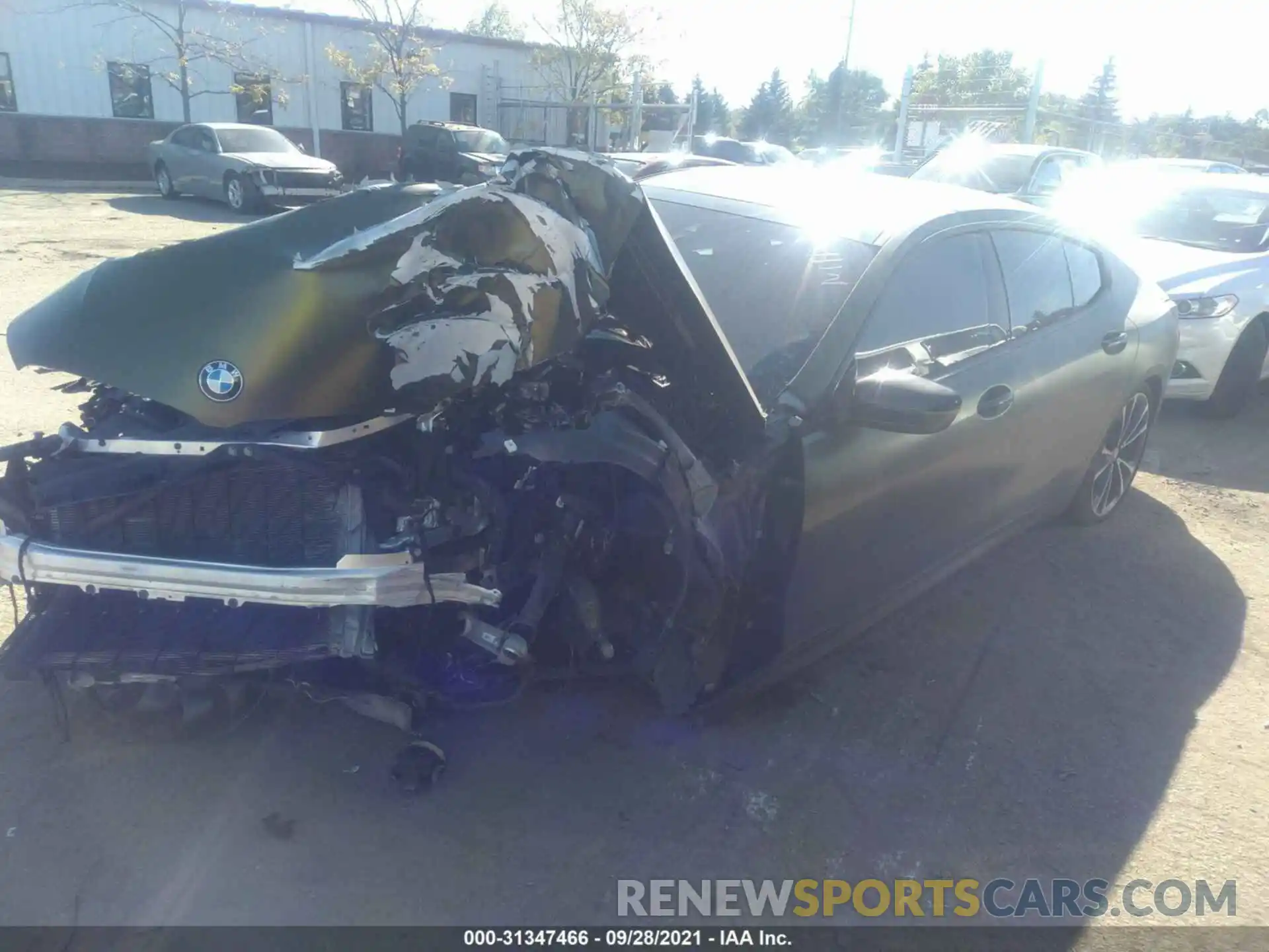 2 Photograph of a damaged car WBAGV2C04LCD48202 BMW 8 SERIES 2020