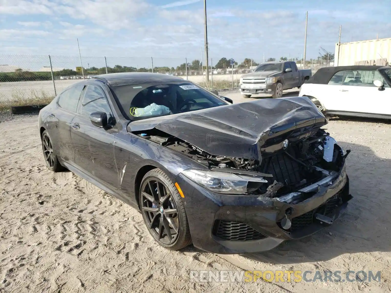 1 Photograph of a damaged car WBAGV2C08LCD31189 BMW 8 SERIES 2020