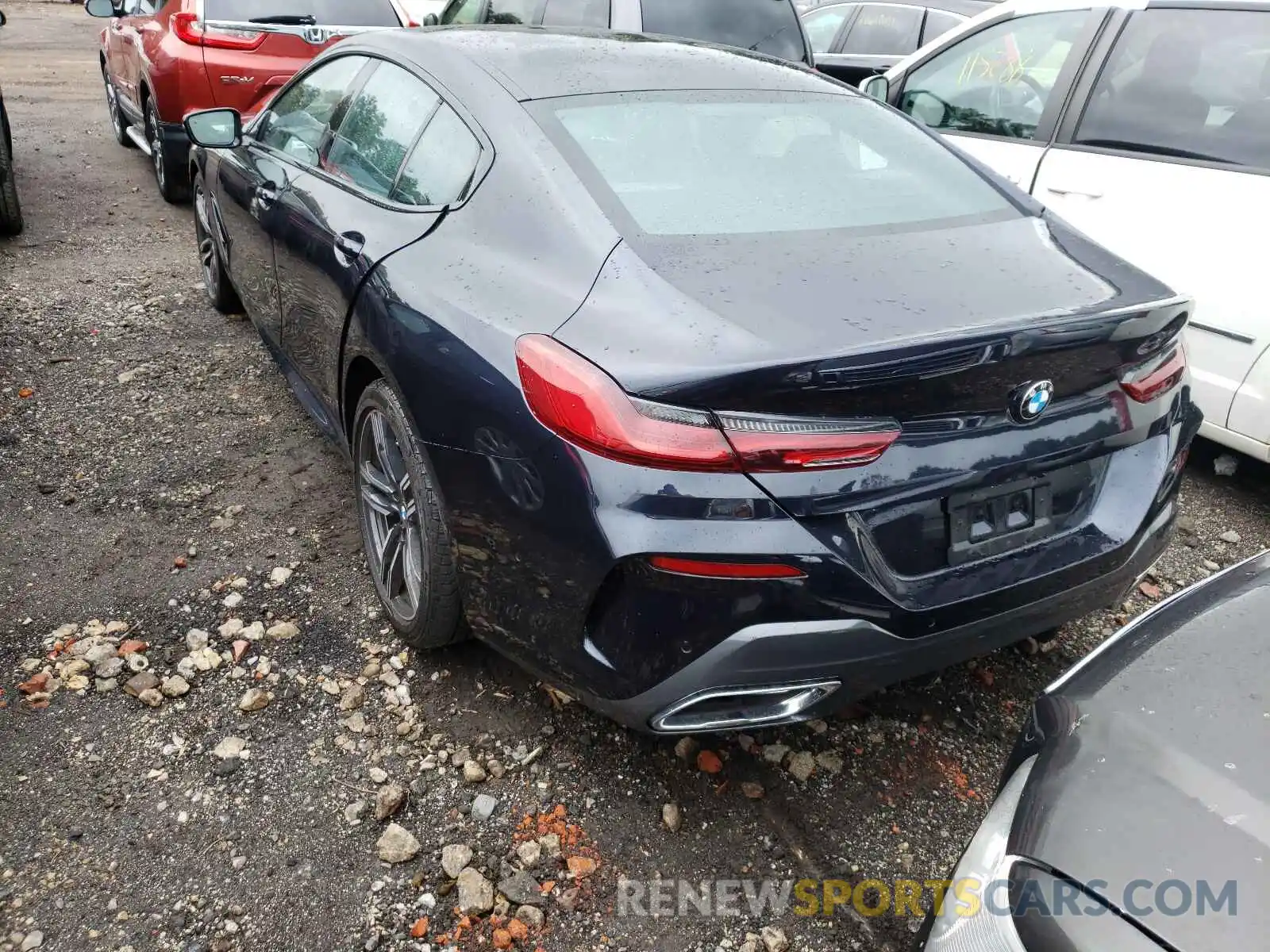 3 Photograph of a damaged car WBAGV4C00LCD87557 BMW 8 SERIES 2020