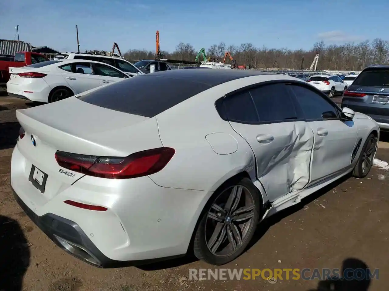 3 Photograph of a damaged car WBAGV4C02LCD46816 BMW 8 SERIES 2020