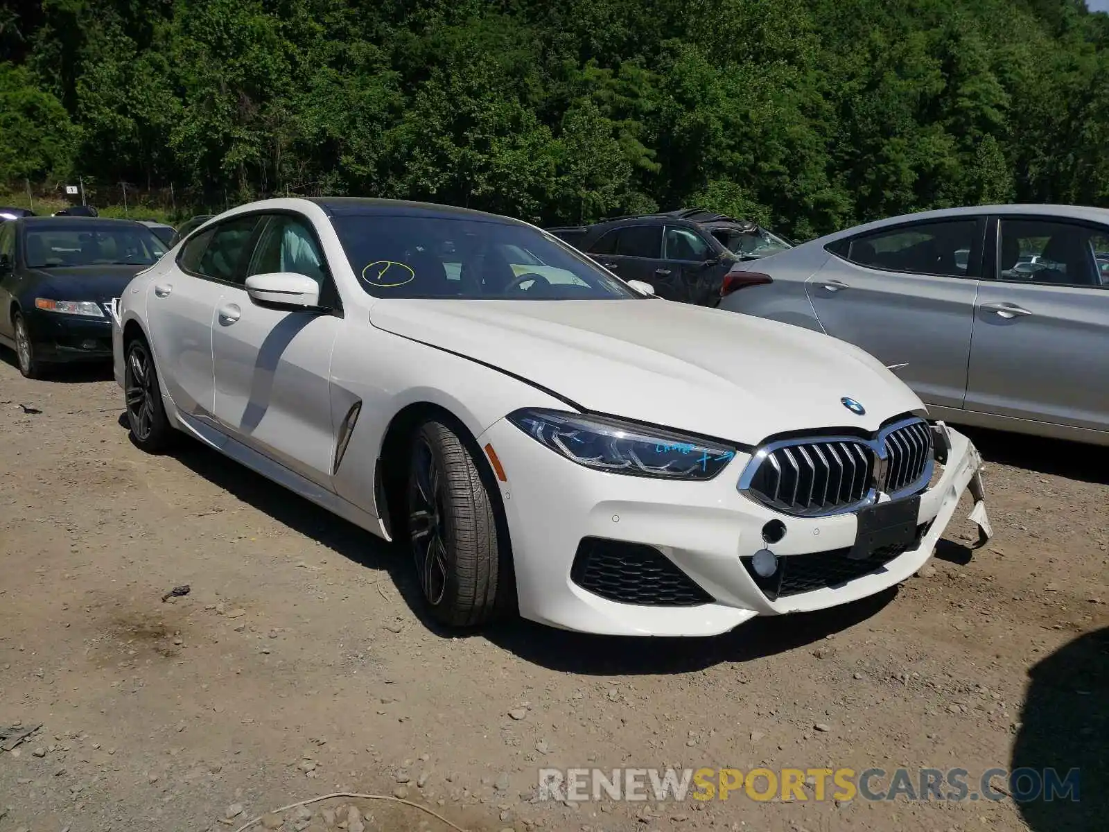 1 Photograph of a damaged car WBAGV4C03LCE42289 BMW 8 SERIES 2020