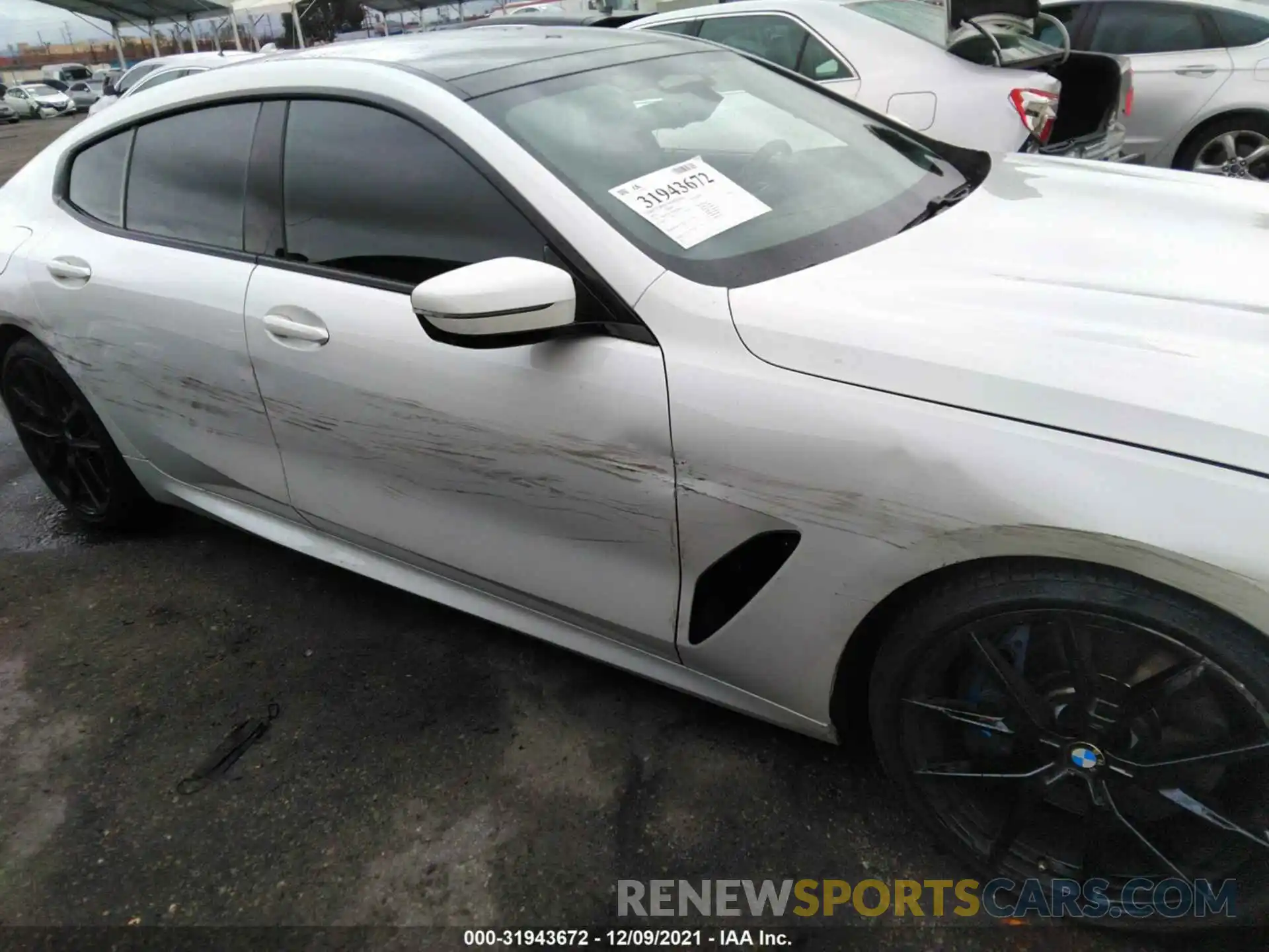 6 Photograph of a damaged car WBAGV4C09LBP46584 BMW 8 SERIES 2020