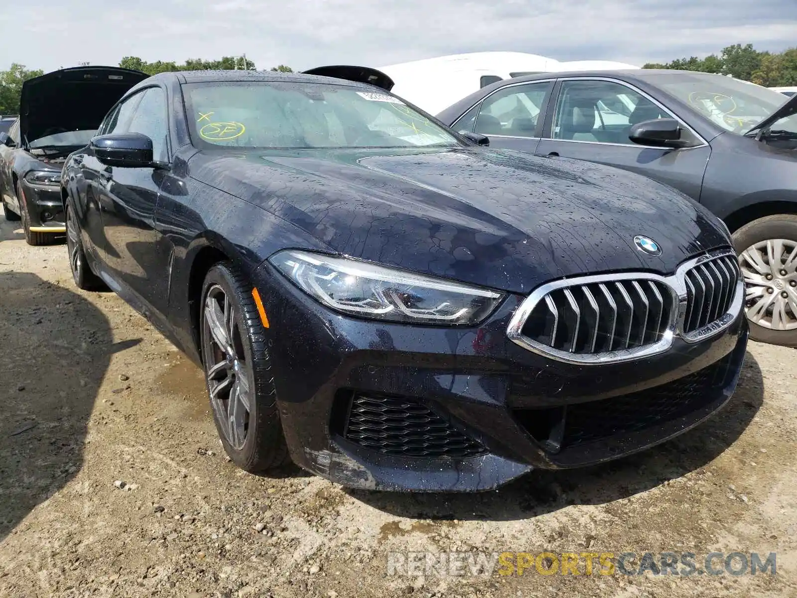 1 Фотография поврежденного автомобиля WBAGV4C09LCD61927 BMW 8 SERIES 2020