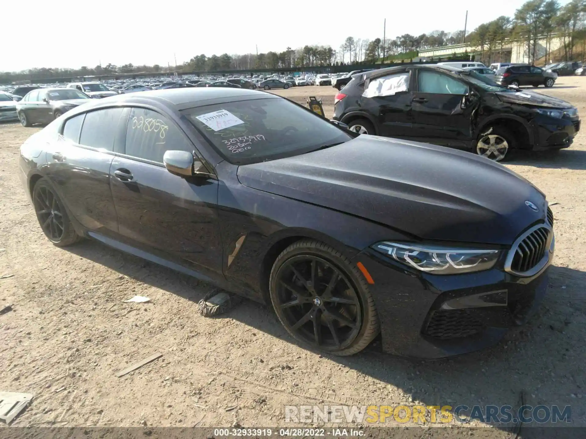 1 Photograph of a damaged car WBAGV8C02LCD57659 BMW 8 SERIES 2020