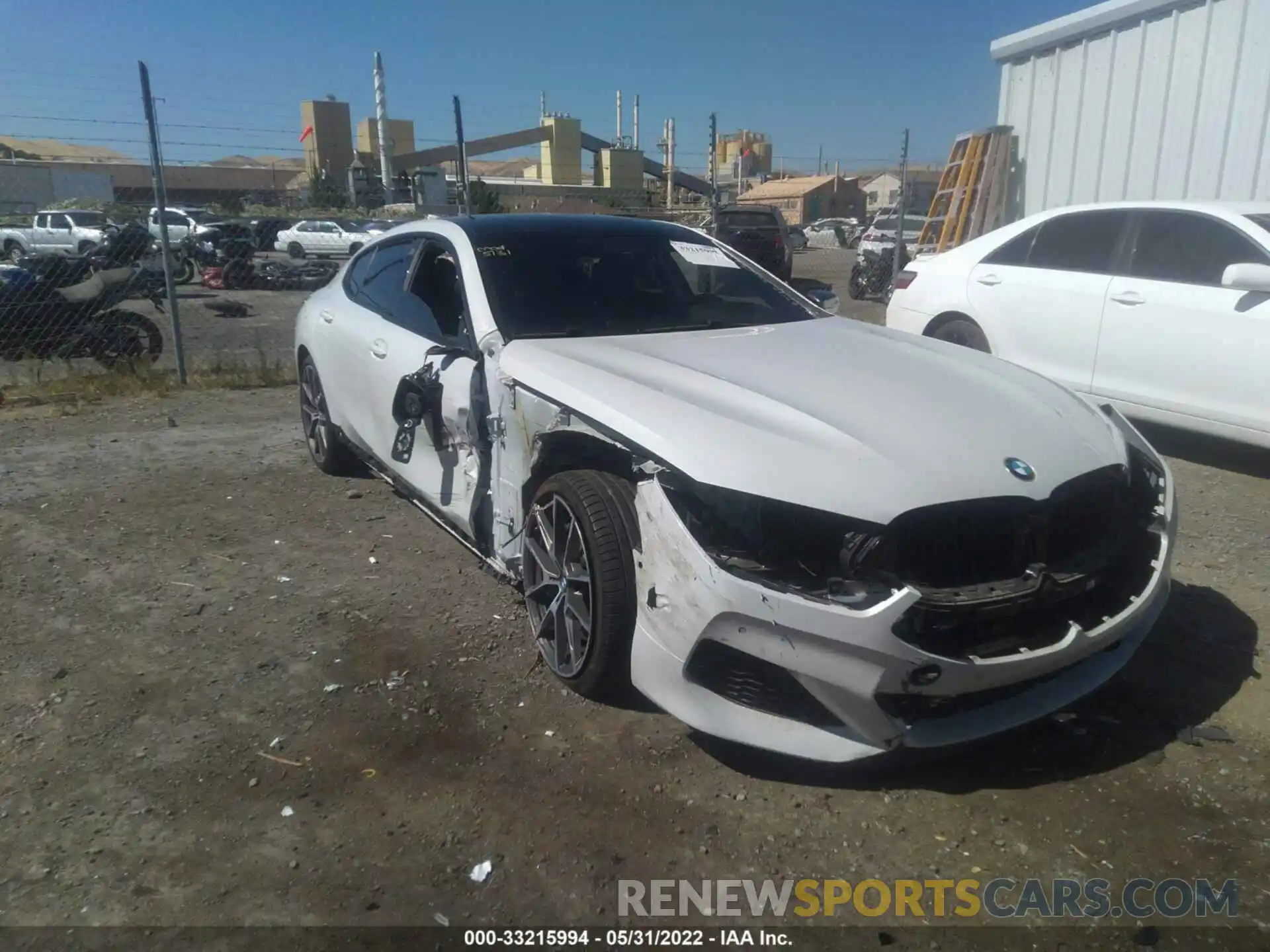 1 Photograph of a damaged car WBAGV8C05LBP48761 BMW 8 SERIES 2020