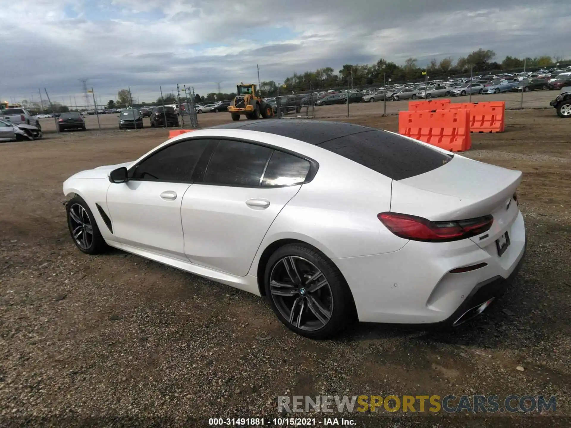 3 Photograph of a damaged car WBAGV8C08LCE05178 BMW 8 SERIES 2020