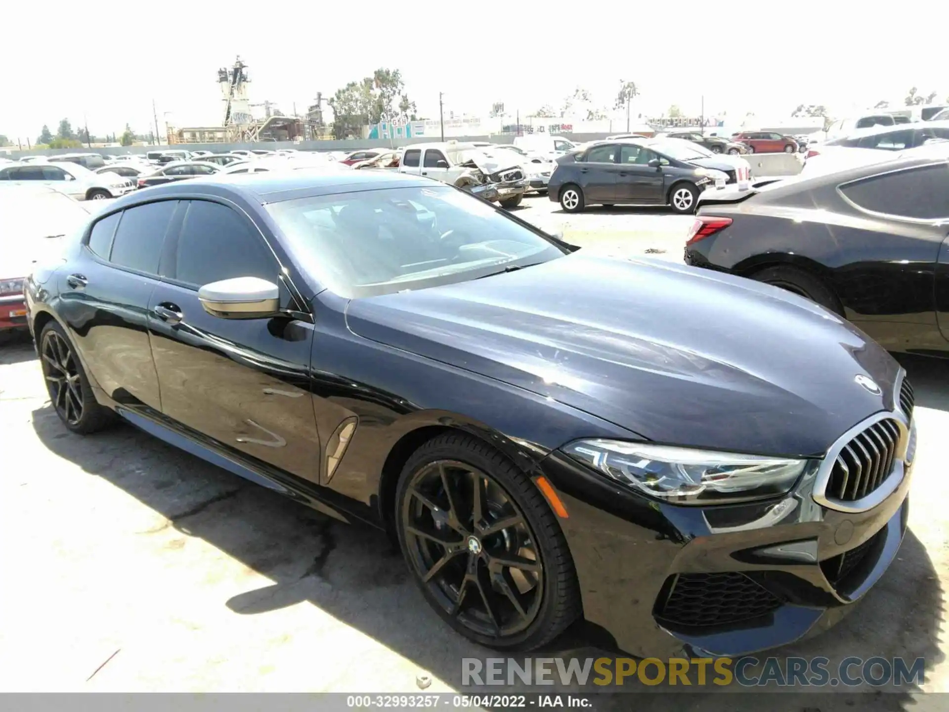 1 Photograph of a damaged car WBAGV8C09LCE65034 BMW 8 SERIES 2020