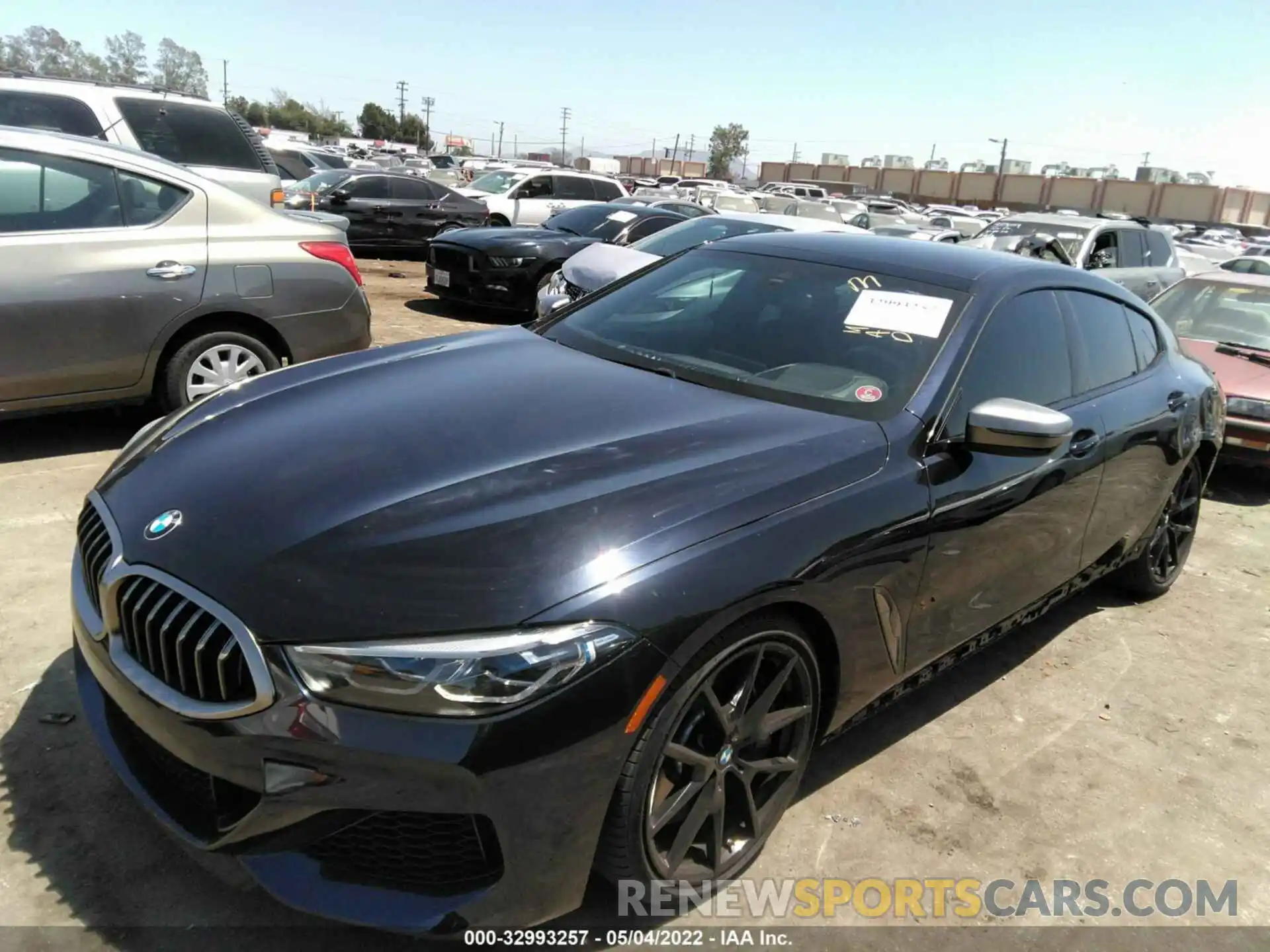 2 Photograph of a damaged car WBAGV8C09LCE65034 BMW 8 SERIES 2020