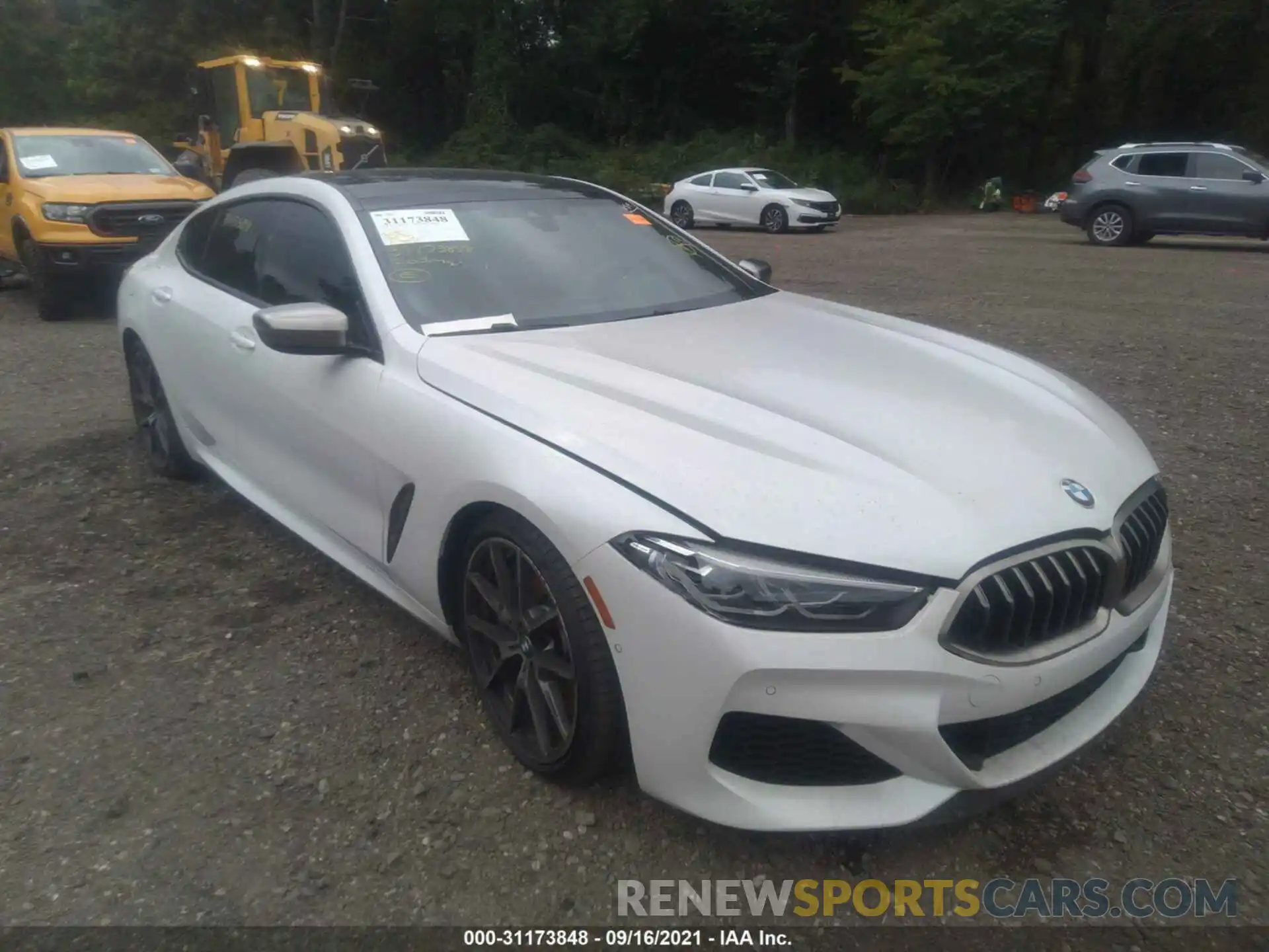 1 Photograph of a damaged car WBAGV8C0XLCD62768 BMW 8 SERIES 2020