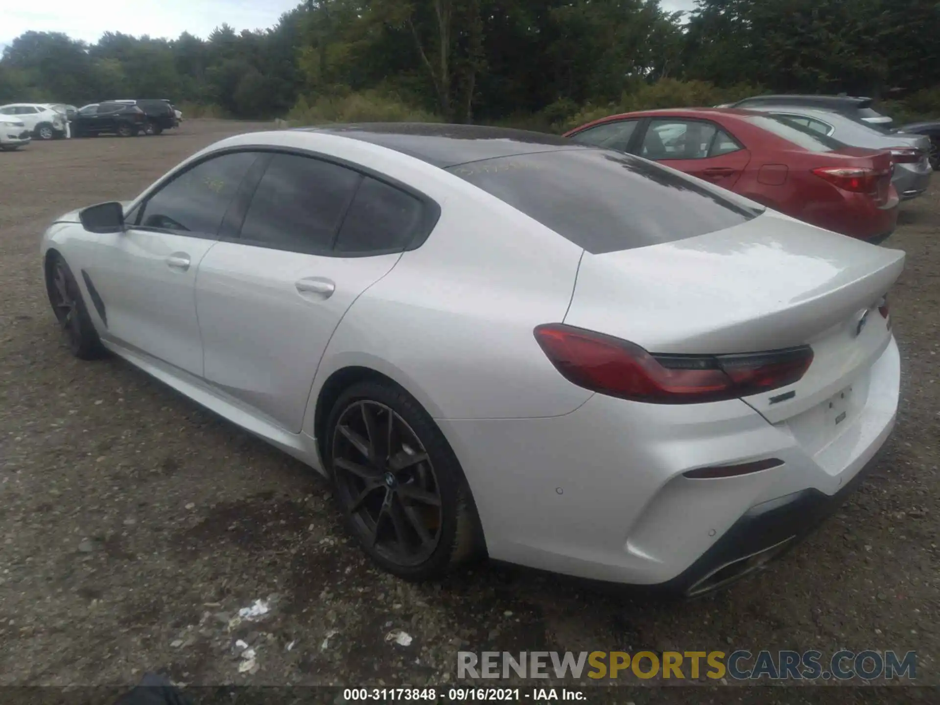 3 Photograph of a damaged car WBAGV8C0XLCD62768 BMW 8 SERIES 2020