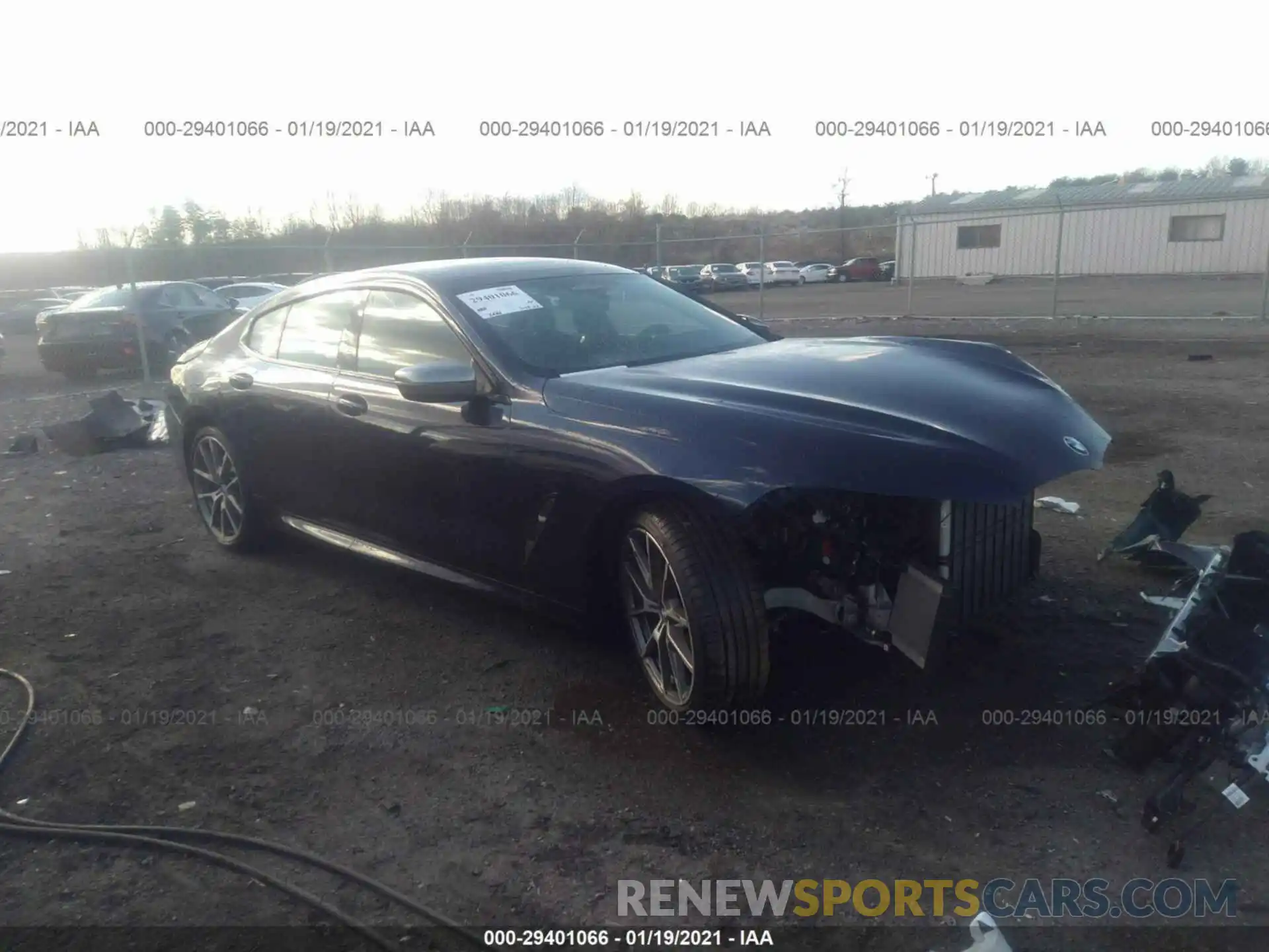 1 Photograph of a damaged car WBAGV8C0XLCE17560 BMW 8 SERIES 2020