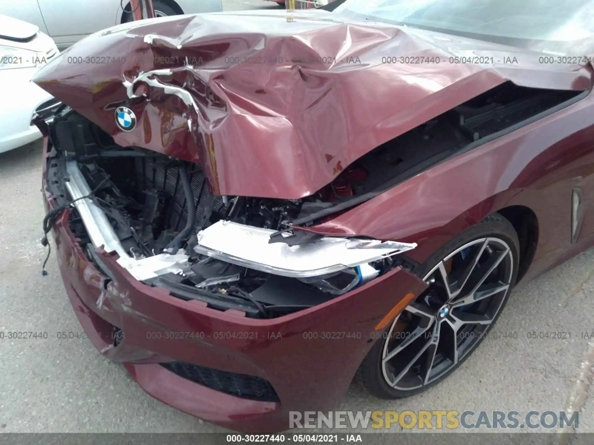 6 Photograph of a damaged car WBAGV8C0XLCE72641 BMW 8 SERIES 2020