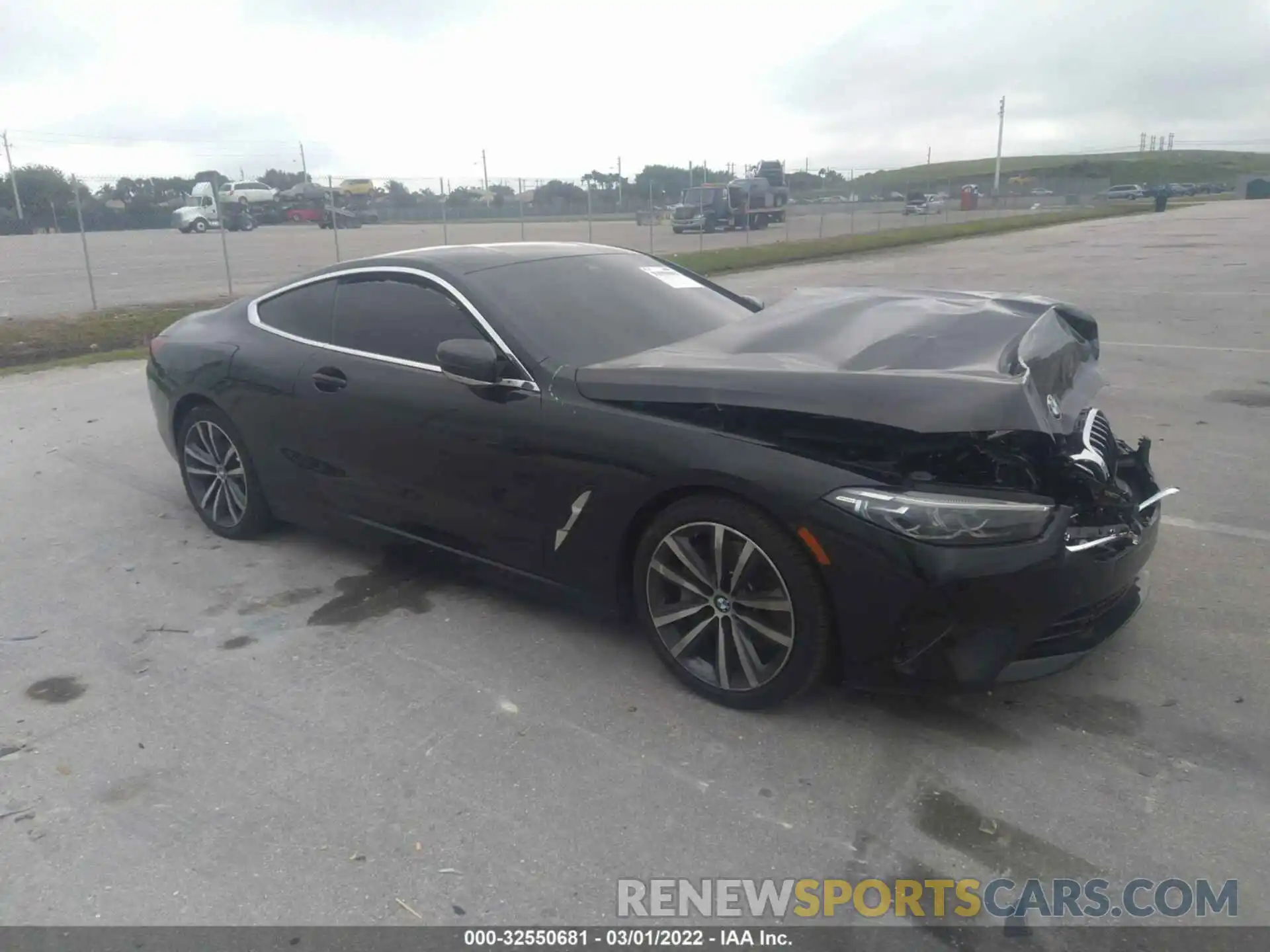 1 Photograph of a damaged car WBAAE4C03MCG45707 BMW 8 SERIES 2021