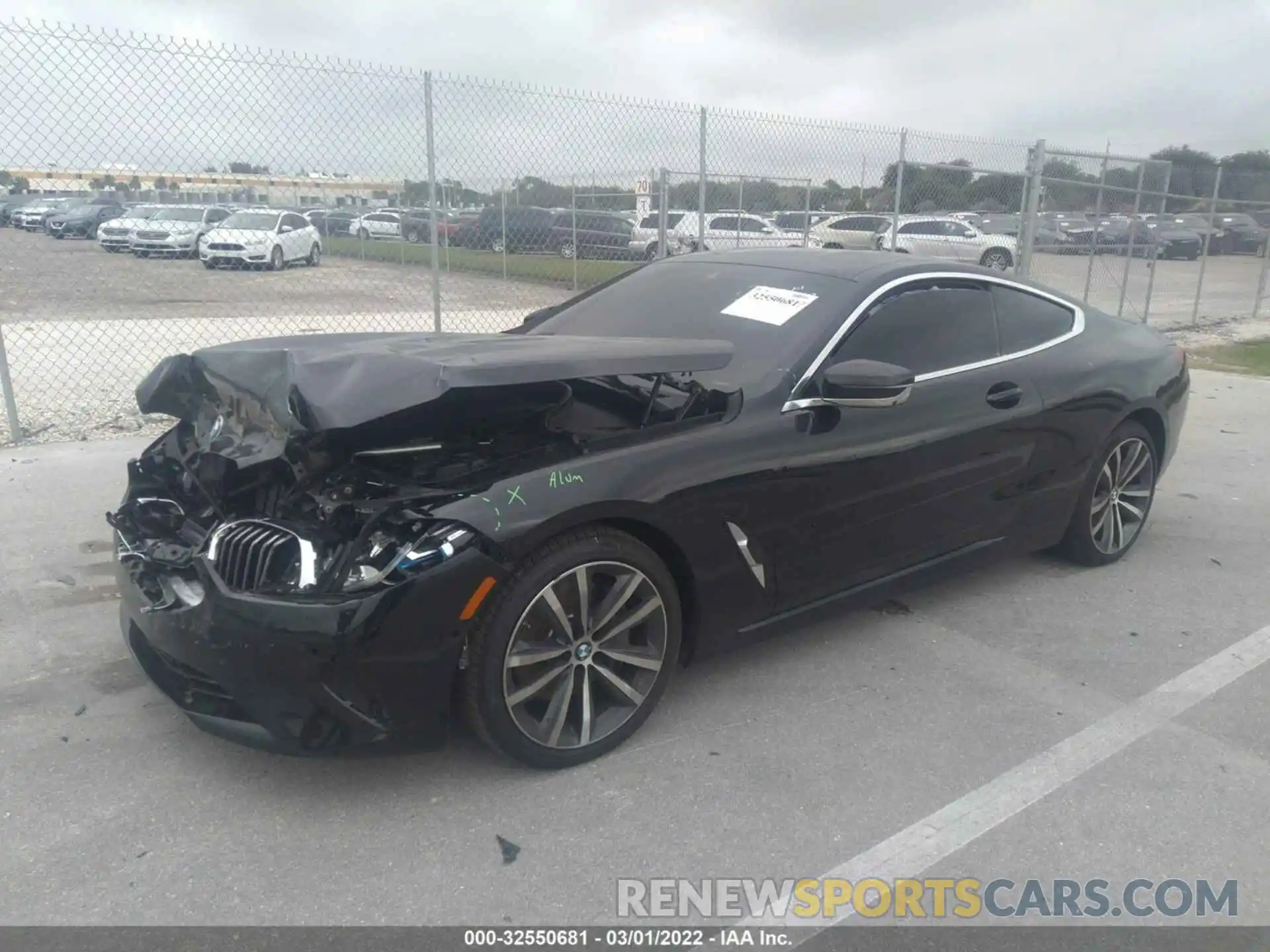 2 Photograph of a damaged car WBAAE4C03MCG45707 BMW 8 SERIES 2021