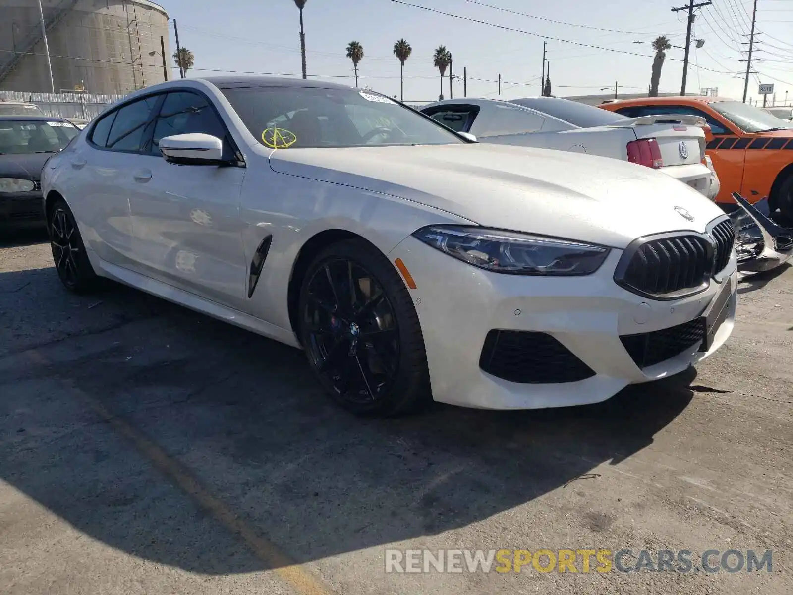 1 Photograph of a damaged car WBAGV2C03MCG13080 BMW 8 SERIES 2021