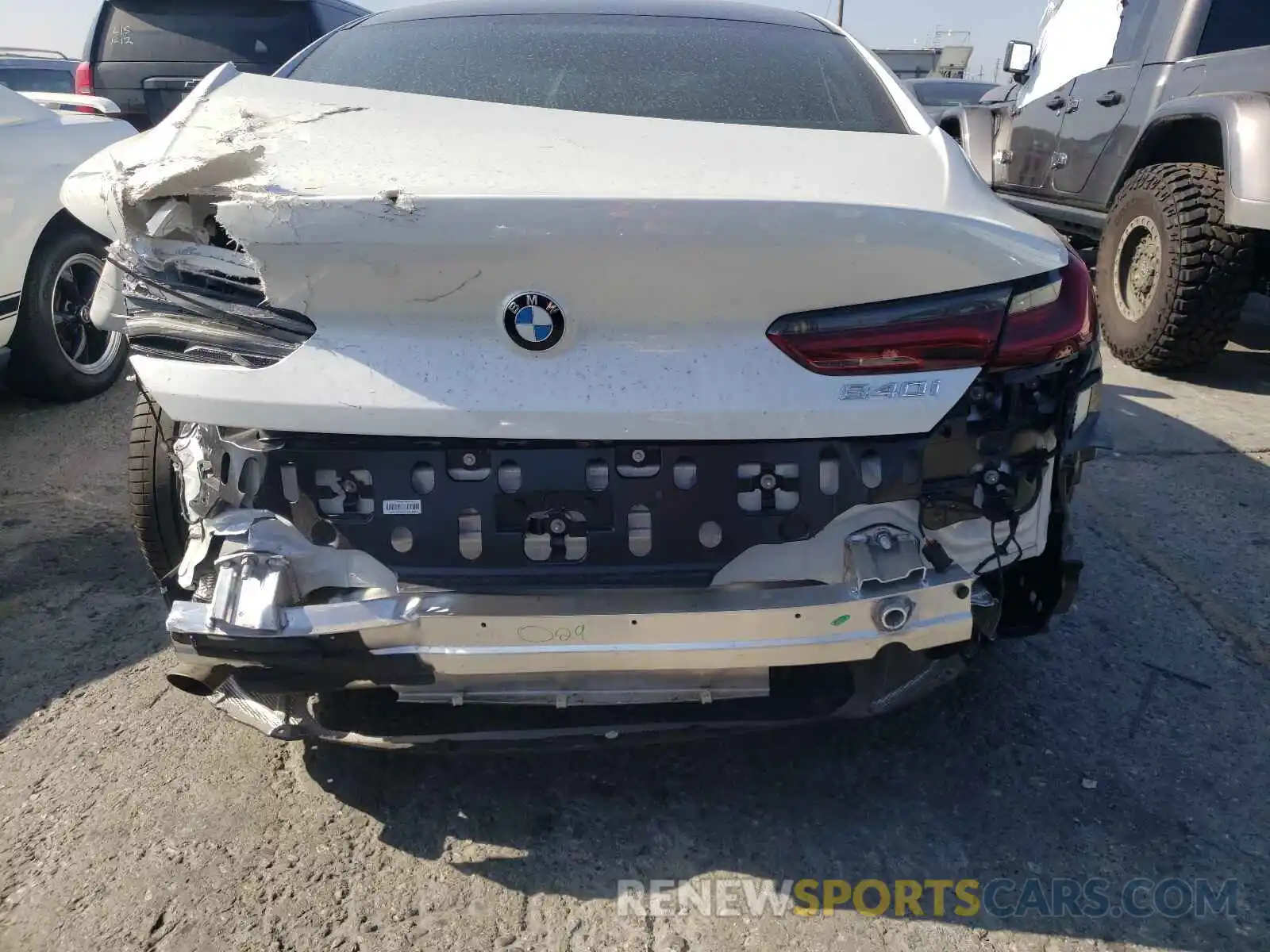 9 Photograph of a damaged car WBAGV2C03MCG13080 BMW 8 SERIES 2021