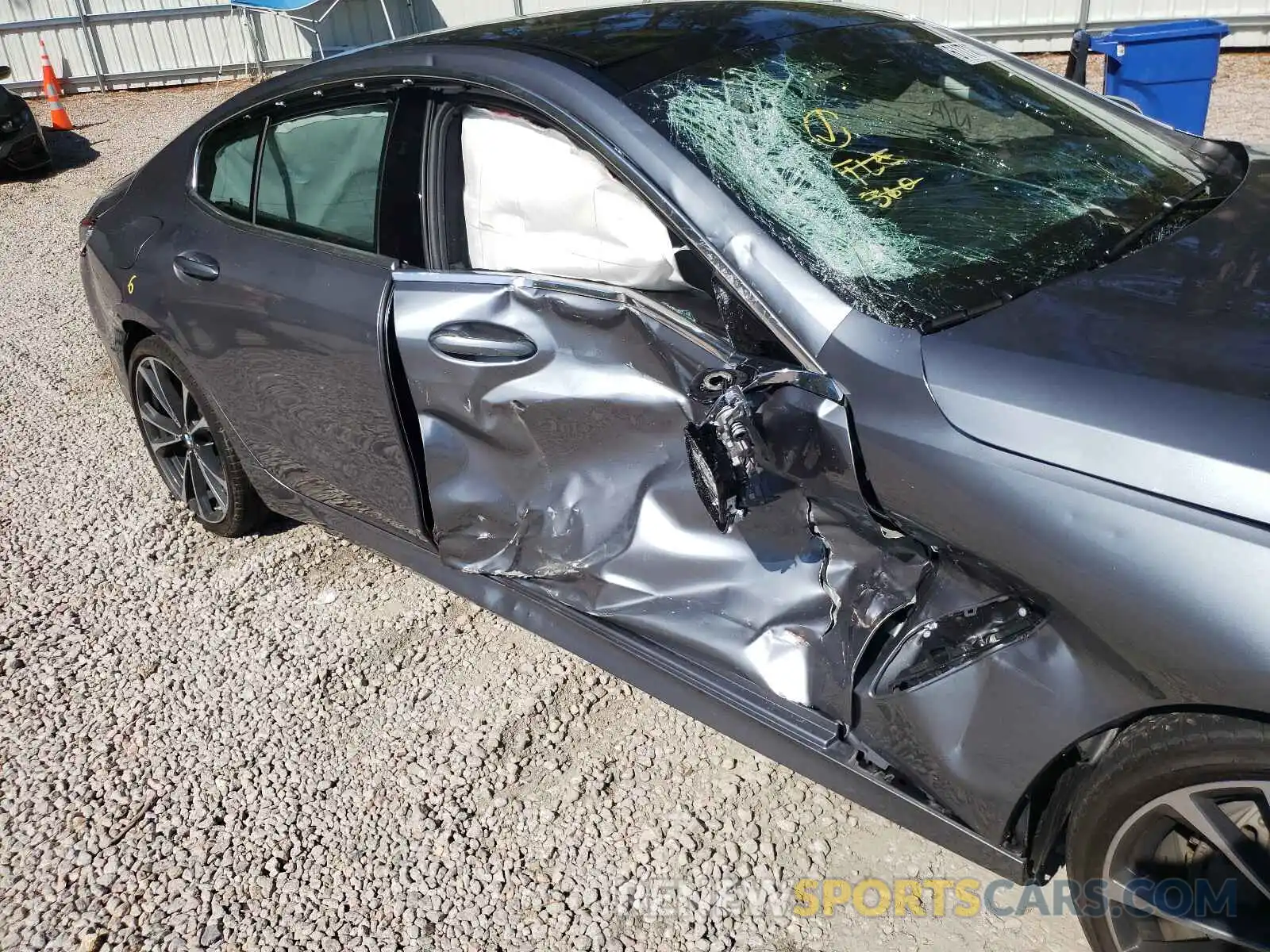 9 Photograph of a damaged car WBAGV2C04MCG06400 BMW 8 SERIES 2021