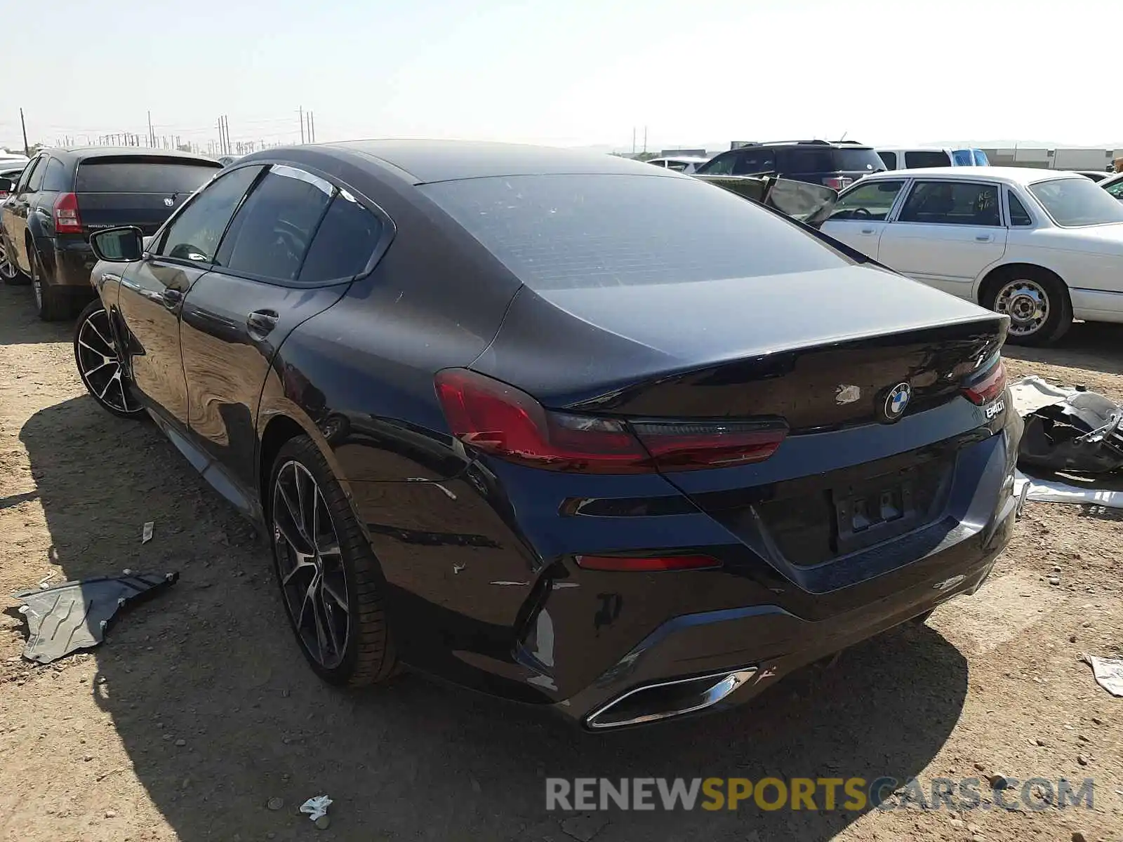 3 Photograph of a damaged car WBAGV2C06MCF68264 BMW 8 SERIES 2021