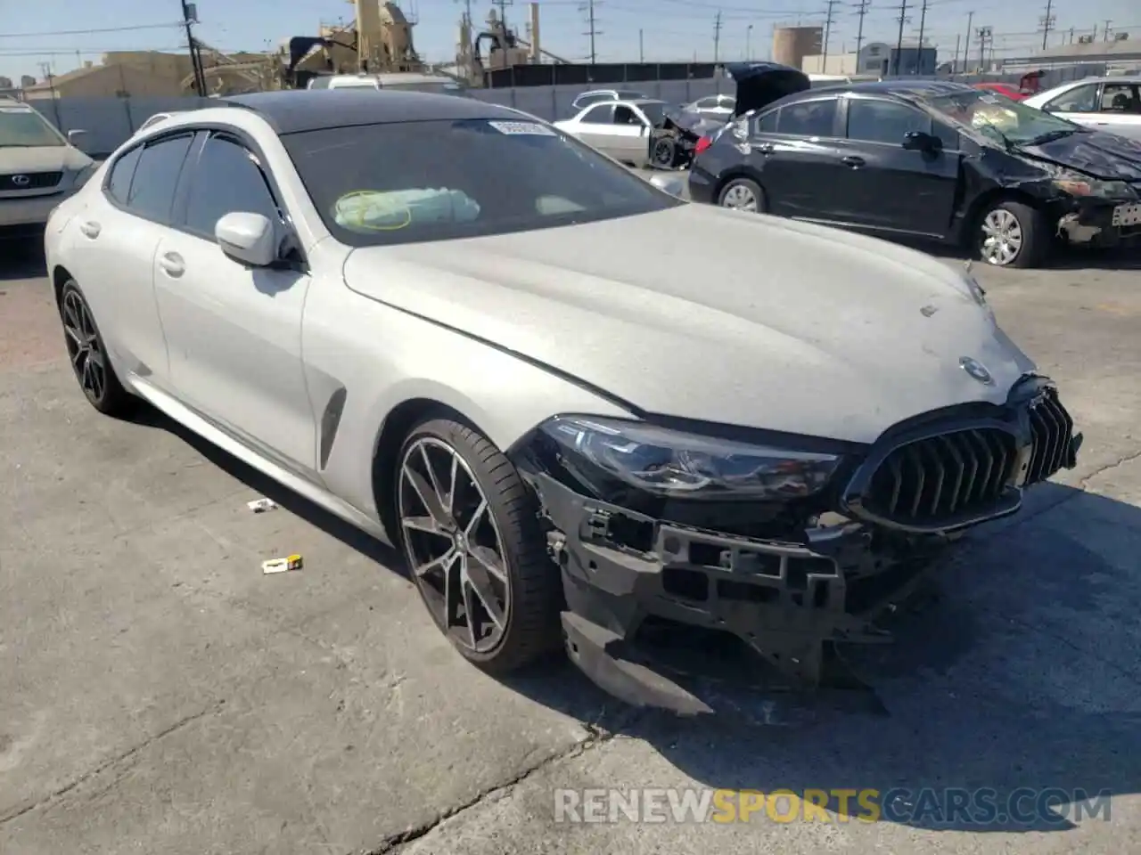 1 Photograph of a damaged car WBAGV2C09MCF68257 BMW 8 SERIES 2021