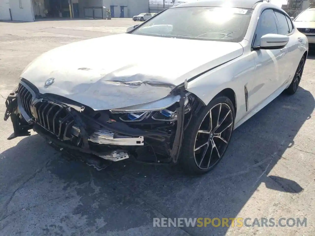 9 Photograph of a damaged car WBAGV2C09MCF68257 BMW 8 SERIES 2021