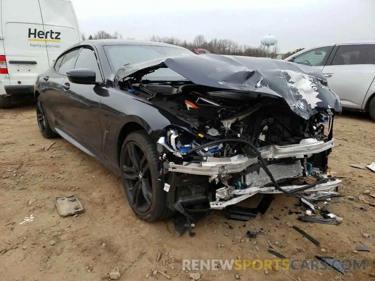 1 Photograph of a damaged car WBAGV4C03MCF06221 BMW 8 SERIES 2021