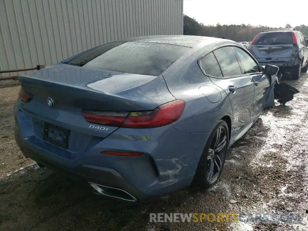 4 Photograph of a damaged car WBAGV4C06MCG41502 BMW 8 SERIES 2021