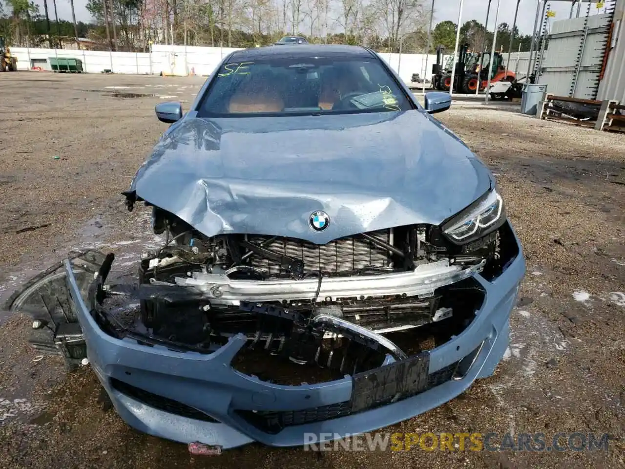 9 Photograph of a damaged car WBAGV4C06MCG41502 BMW 8 SERIES 2021