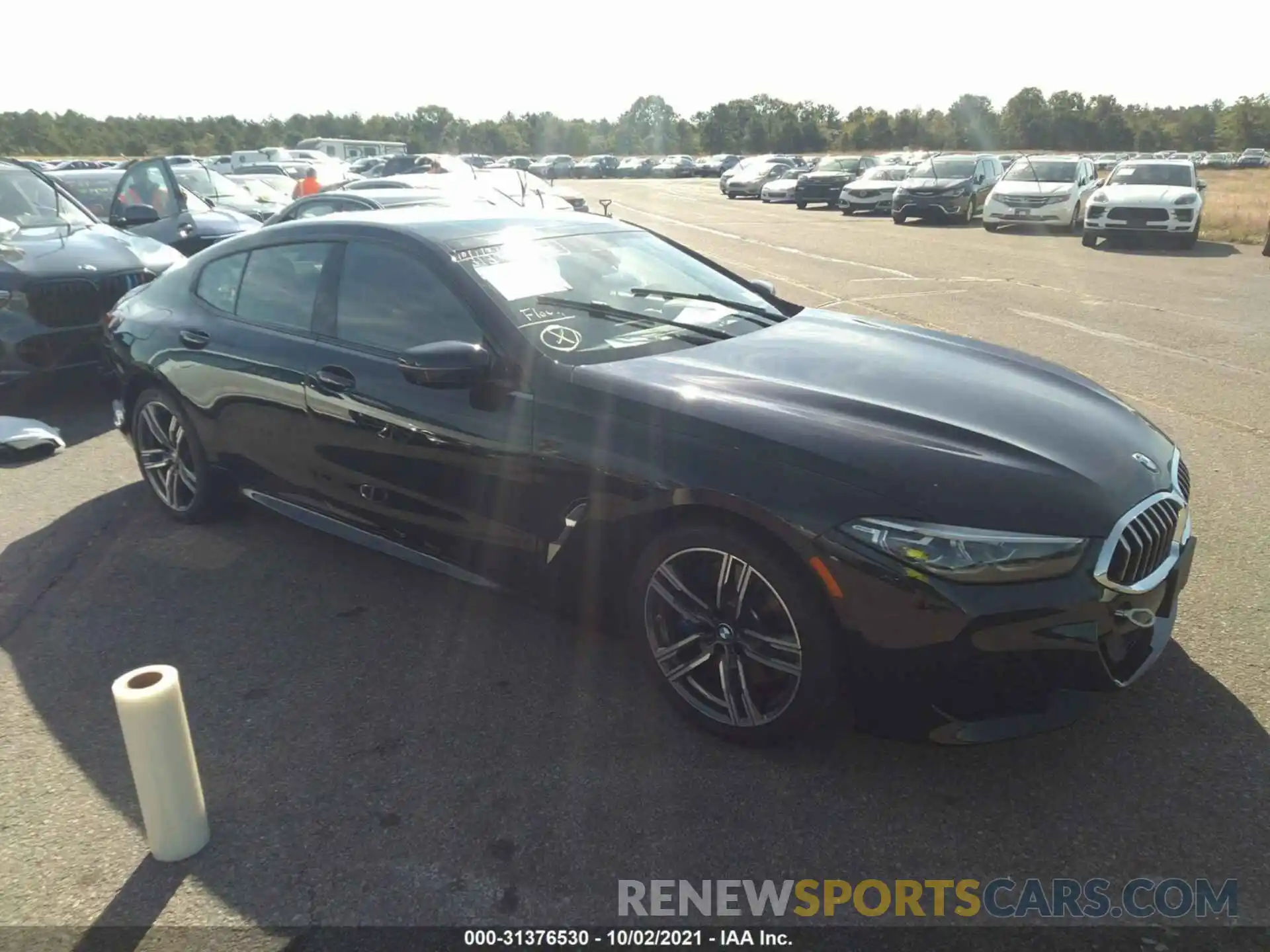 1 Photograph of a damaged car WBAGV4C07MCF75865 BMW 8 SERIES 2021